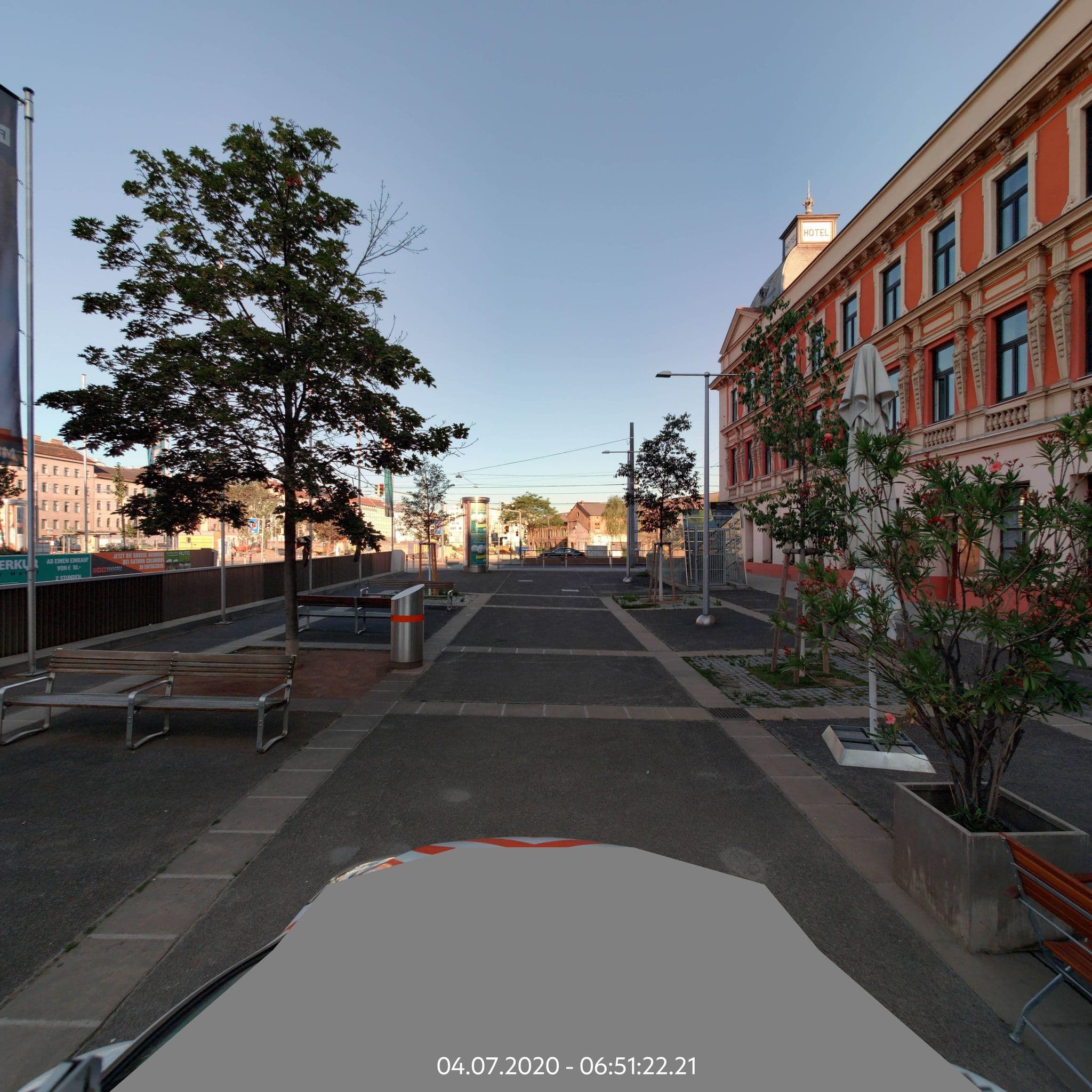 Street view near Kolbeck, Margareten — © eliasgander (CC BY-SA · Mapillary)