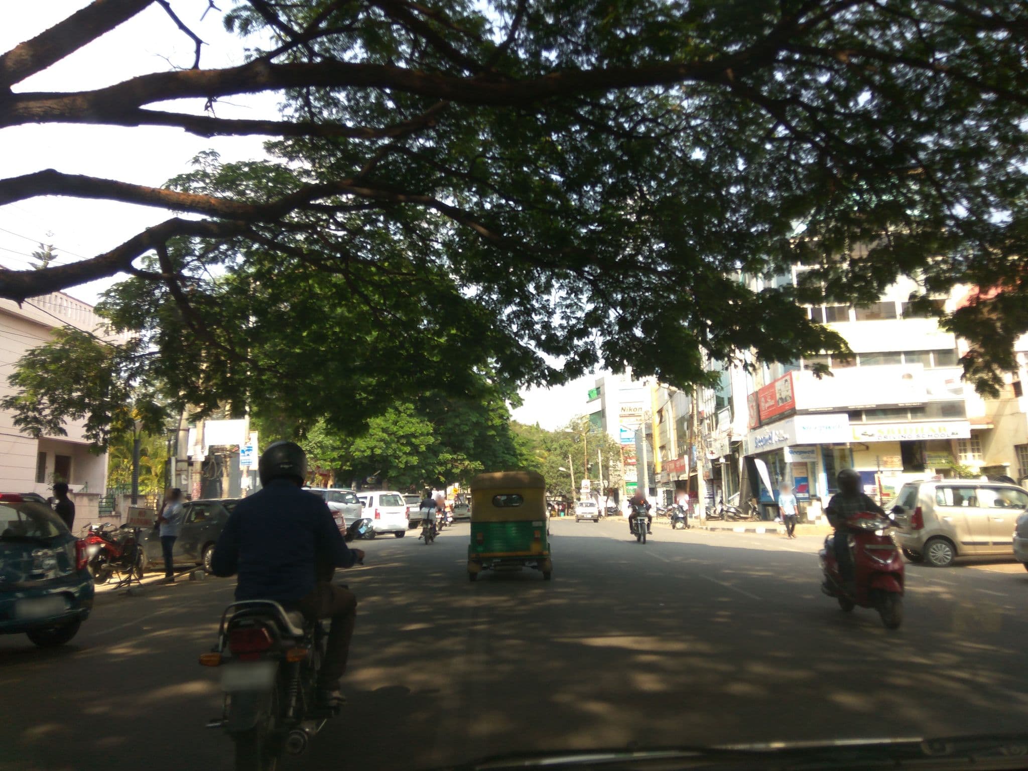 Street view near SS Lumina Hotel, Bengaluru — © natarajakaveeti (CC BY-SA · Mapillary)