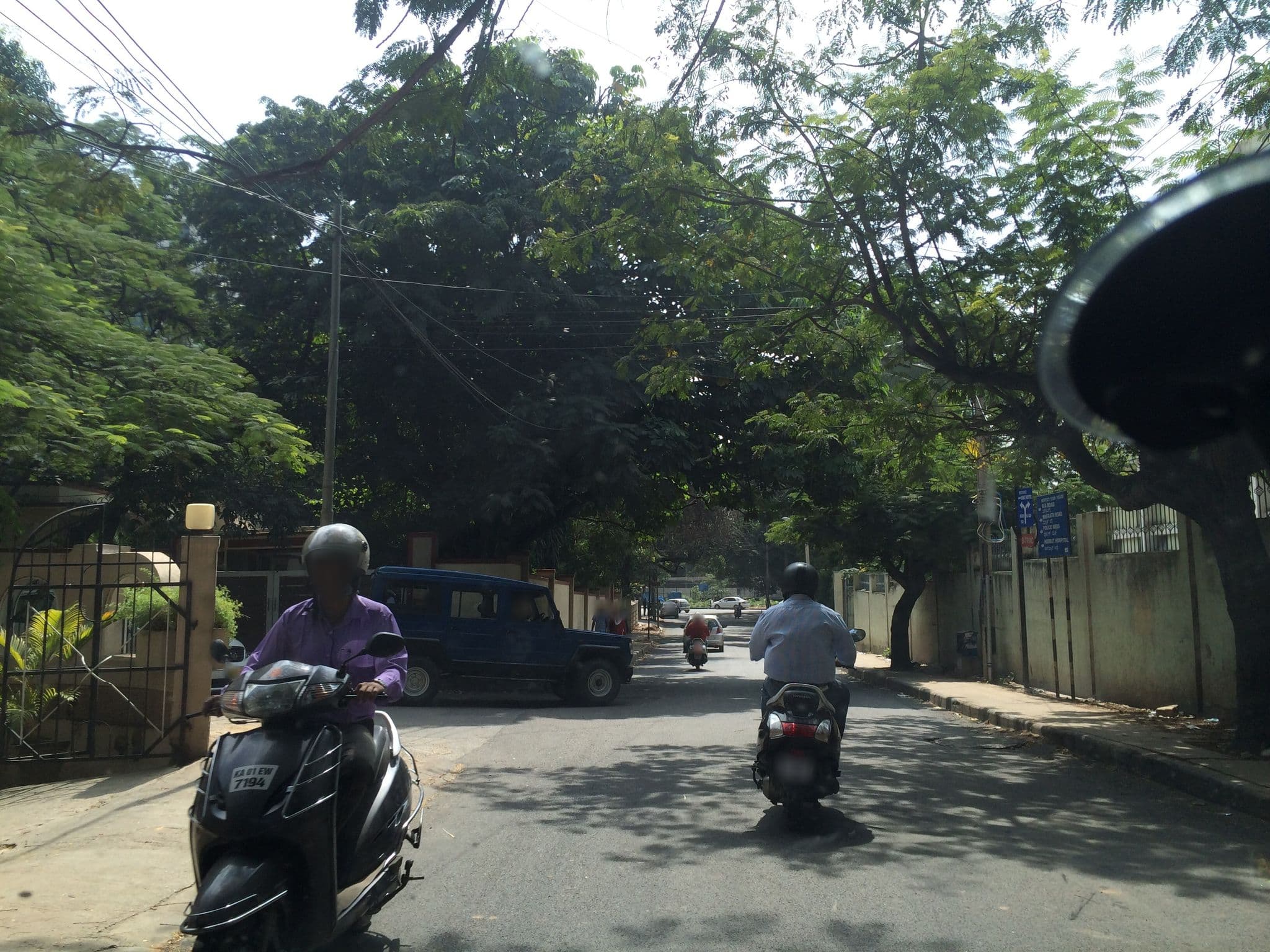 Street view near StayWithUs Villa, Bengaluru — © ericg (CC BY-SA · Mapillary)