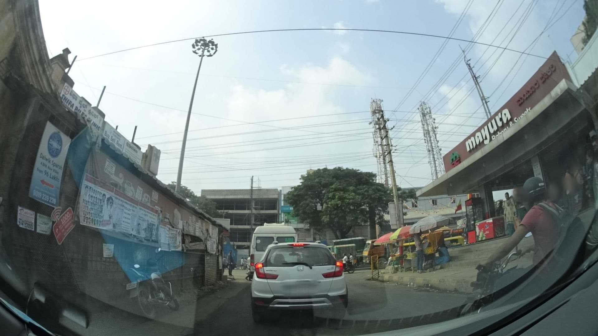 Street view near Nandu Hospitality Manyata Tech Park, Dommasandra — © ranjithjoy (CC BY-SA · Mapillary)