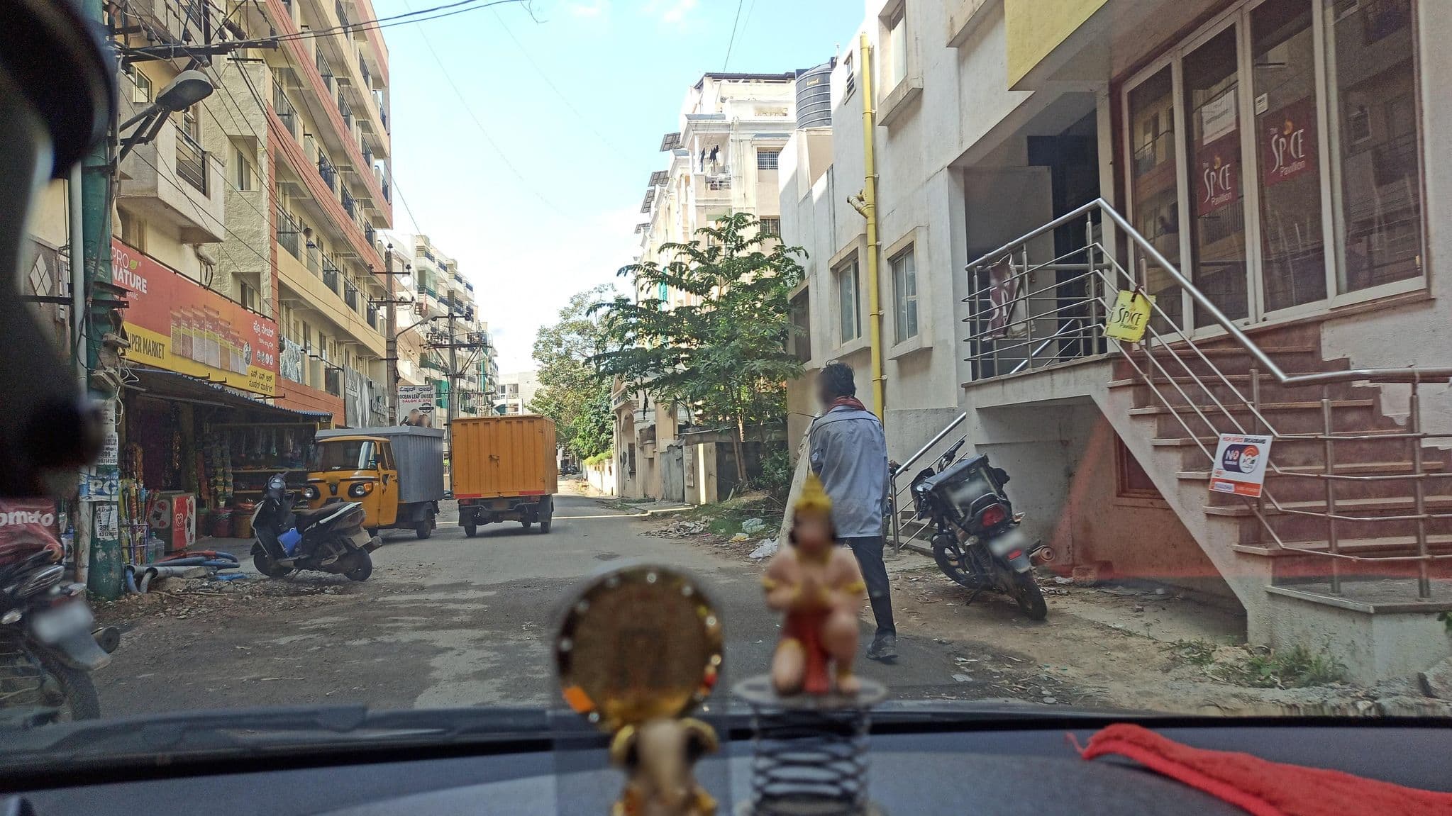 Street view near OYO 9017 Pride Homes, Bengaluru — © IBI (CC BY-SA · Mapillary)