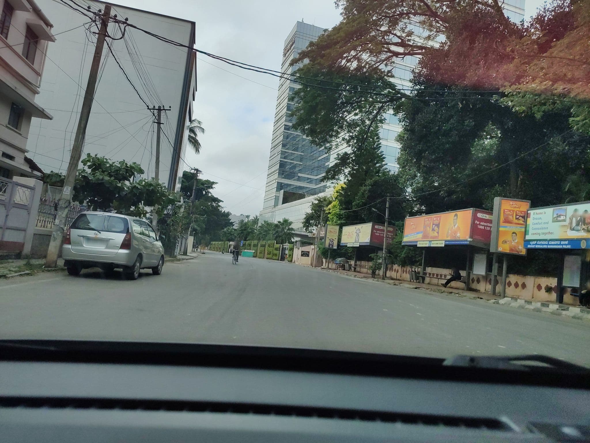 Street view near Highway Hotel Ltd., Bengaluru — © pradeepbv (CC BY-SA · Mapillary)