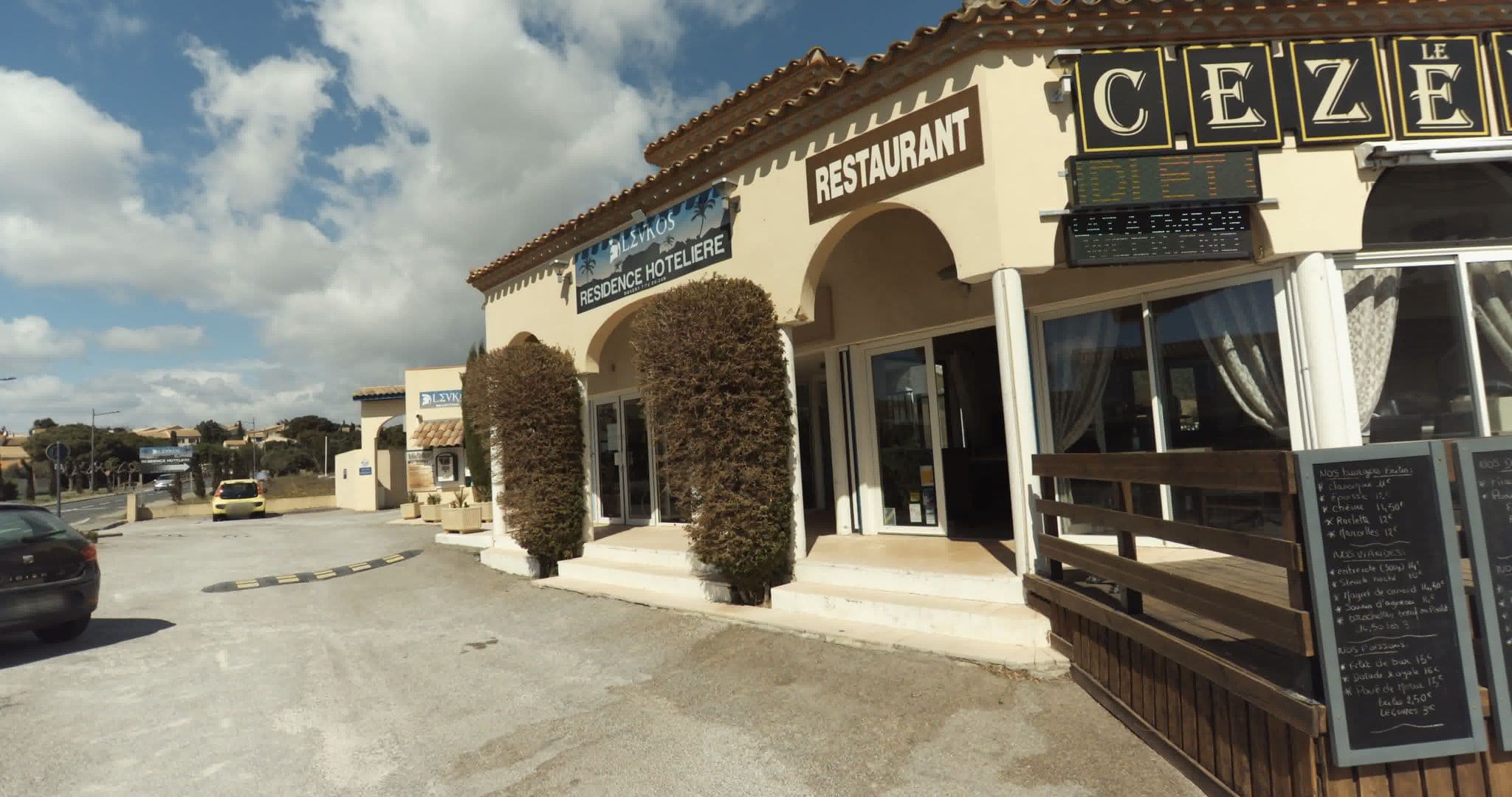 Street view near Leukos, Leucate — © sogefi (CC BY-SA · Mapillary)