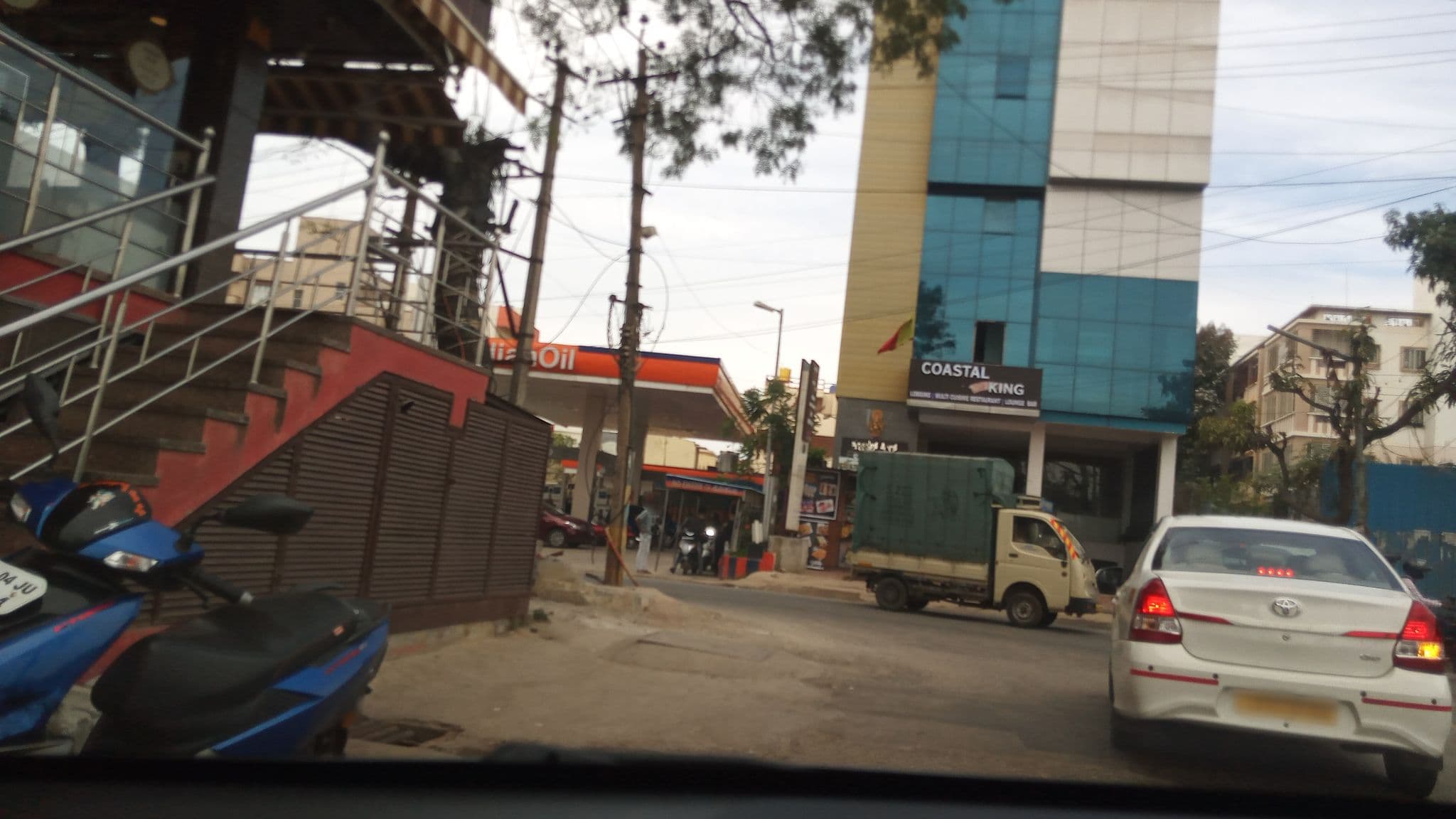 Street view near Coastal King, Chikkabidarakallu — © pradeepbv (CC BY-SA · Mapillary)