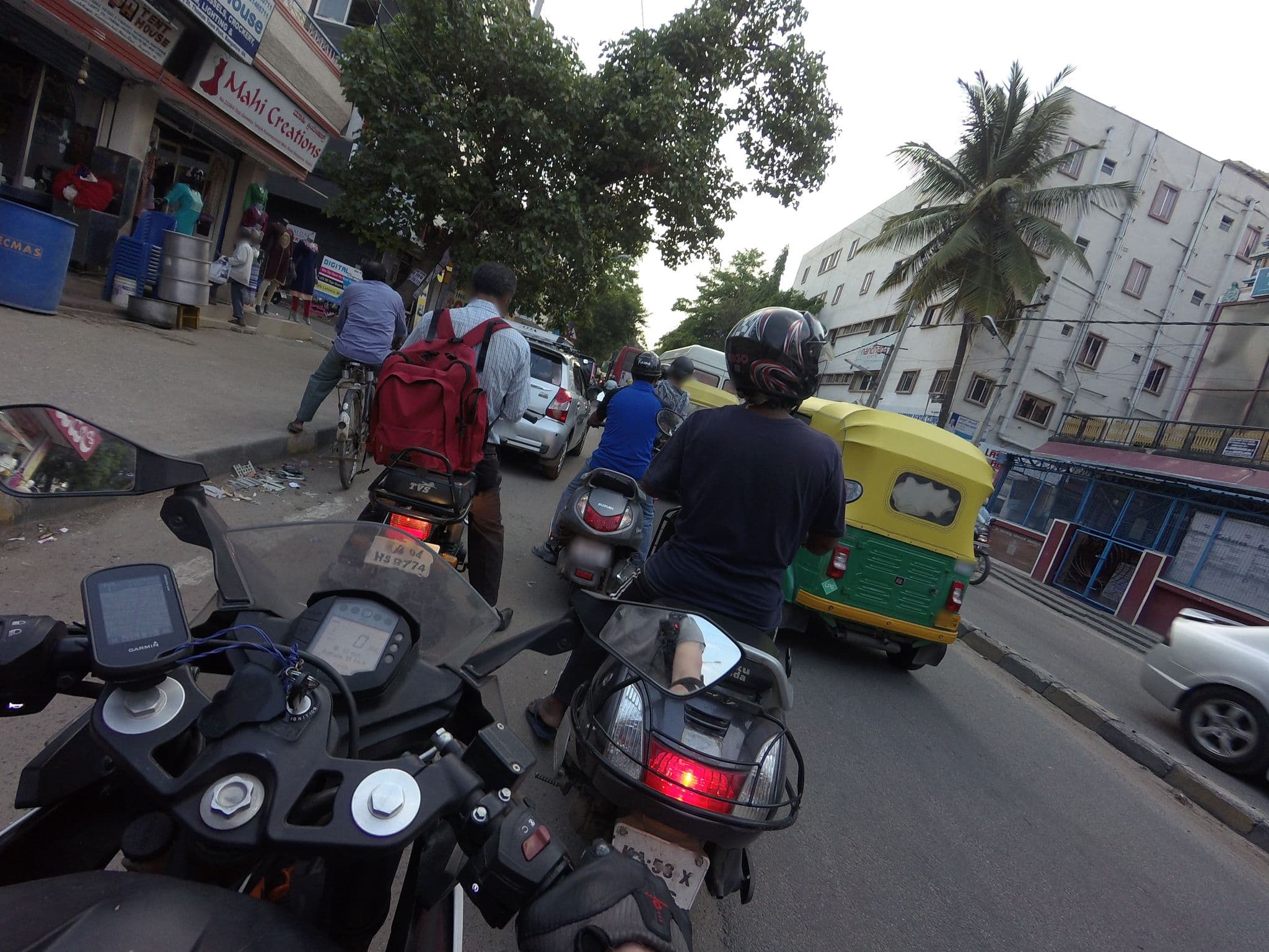Street view near Nandhana Vista, Bengaluru — © richlv (CC BY-SA · Mapillary)