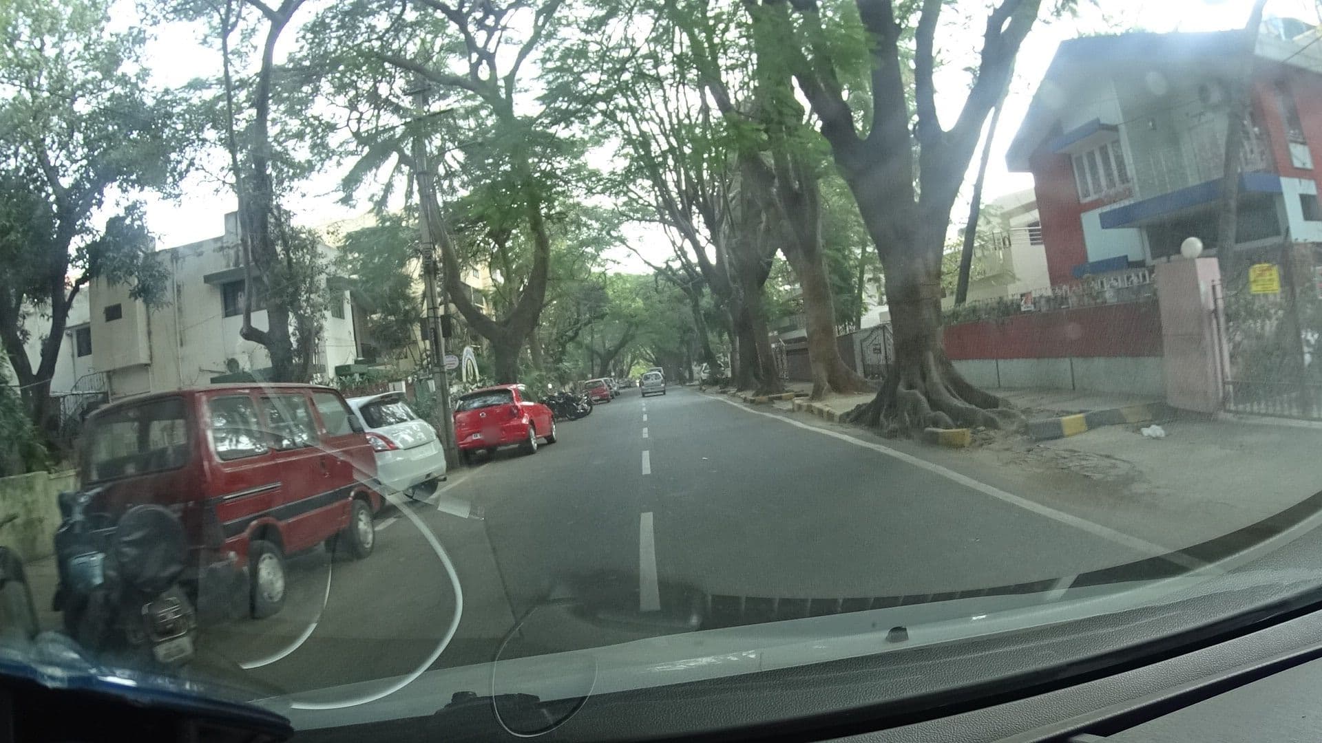 Street view near Ganesh Mahal Lodge, Bengaluru — © ranjithjoy (CC BY-SA · Mapillary)