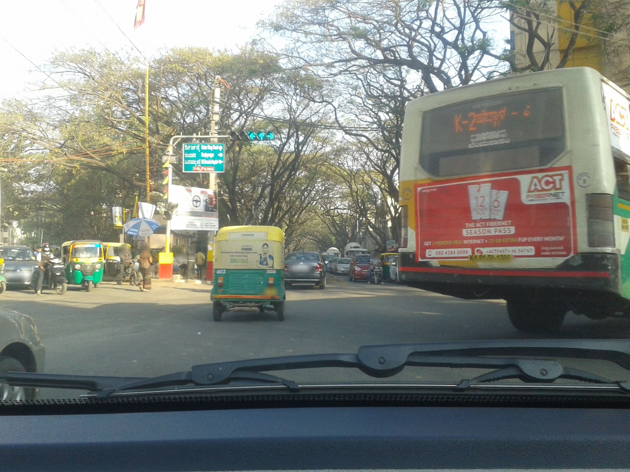Street view near Aishwarya Comforts, Bengaluru — © yogi (CC BY-SA · Mapillary)