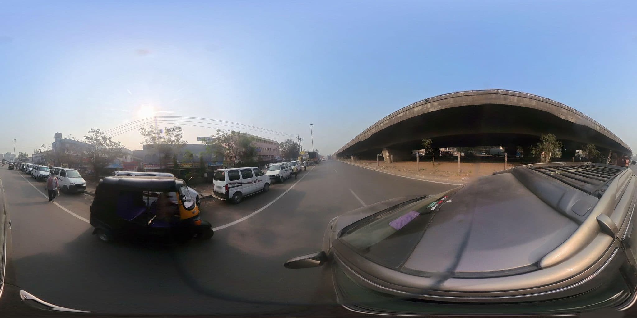 Street view near Hotel Apple Inn, Vapi INA — © skysign (CC BY-SA · Mapillary)
