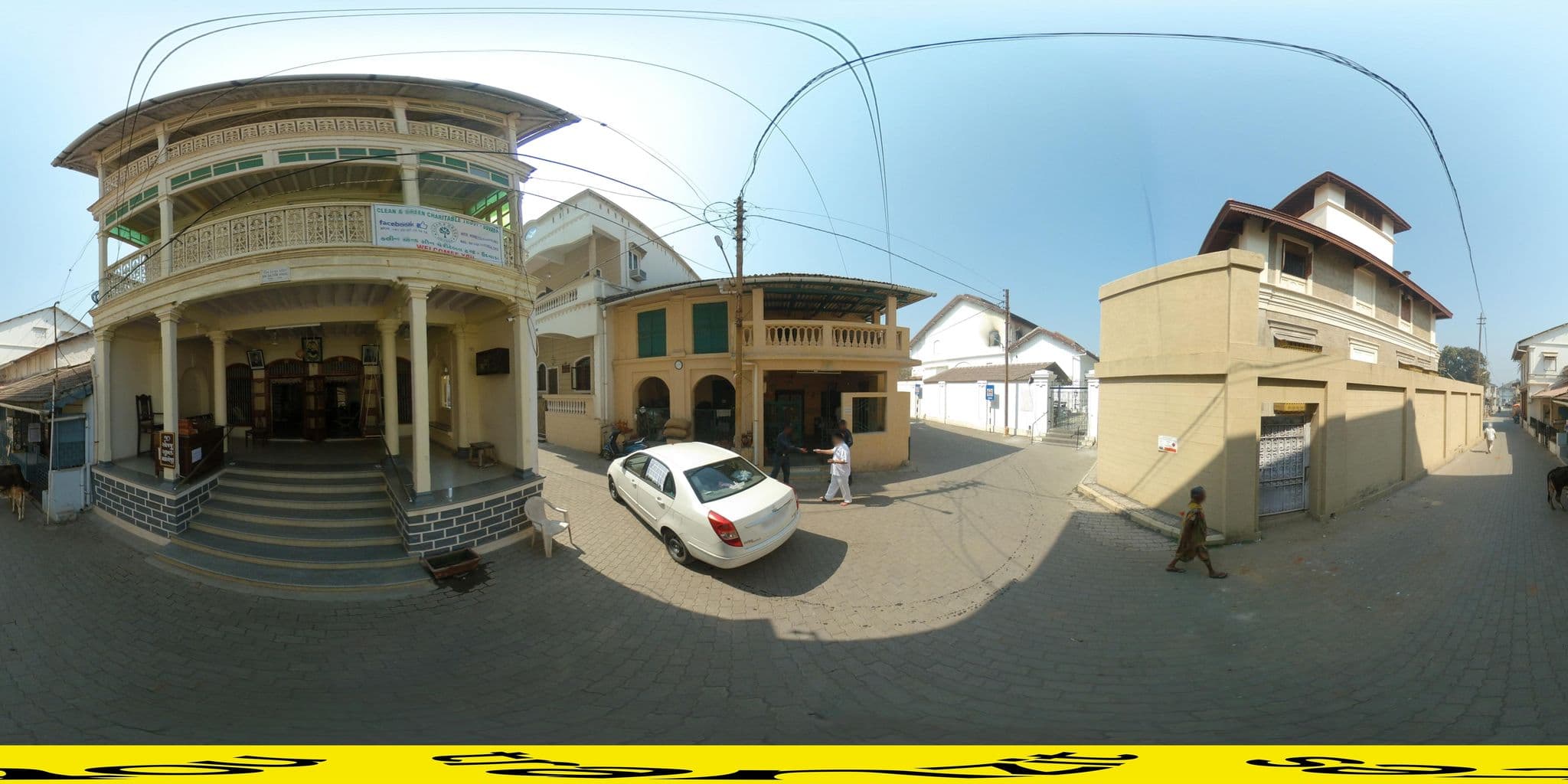 Street view near Globe Hotel, Kadaiya — © tranzitnotes (CC BY-SA · Mapillary)