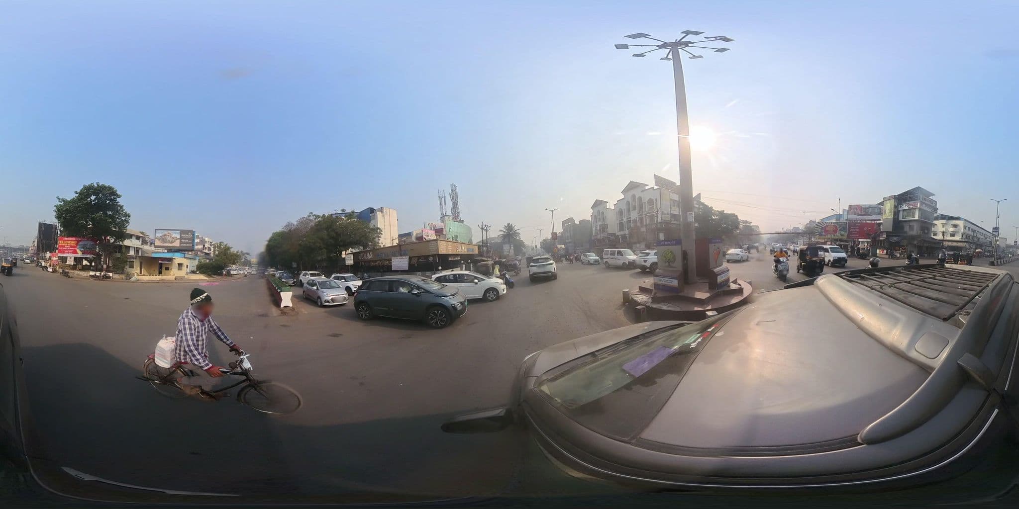 Street view near Hotel Royale Inn, Balitha — © skysign (CC BY-SA · Mapillary)
