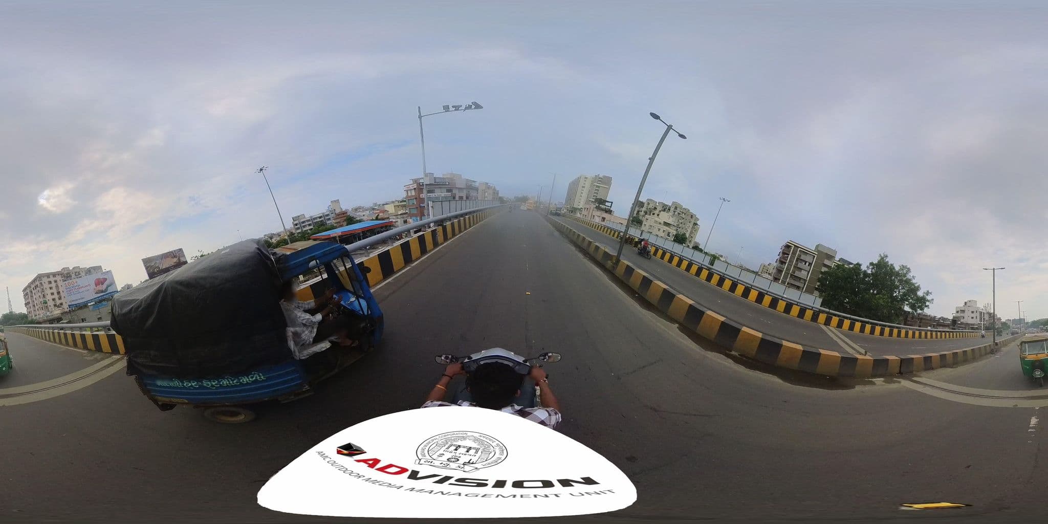 Street view near Hotel Krishna, Ahmedabad — © skysign (CC BY-SA · Mapillary)