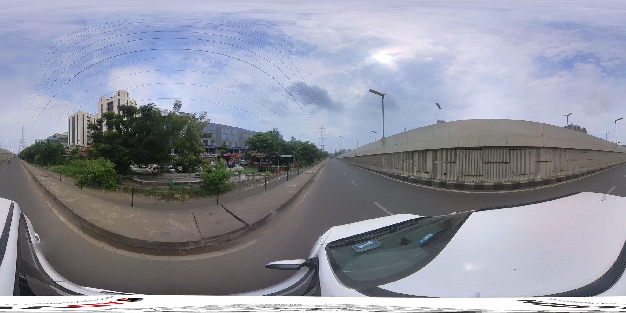Street view near Ginger HOTEL, Bopal — © skysign (CC BY-SA · Mapillary)