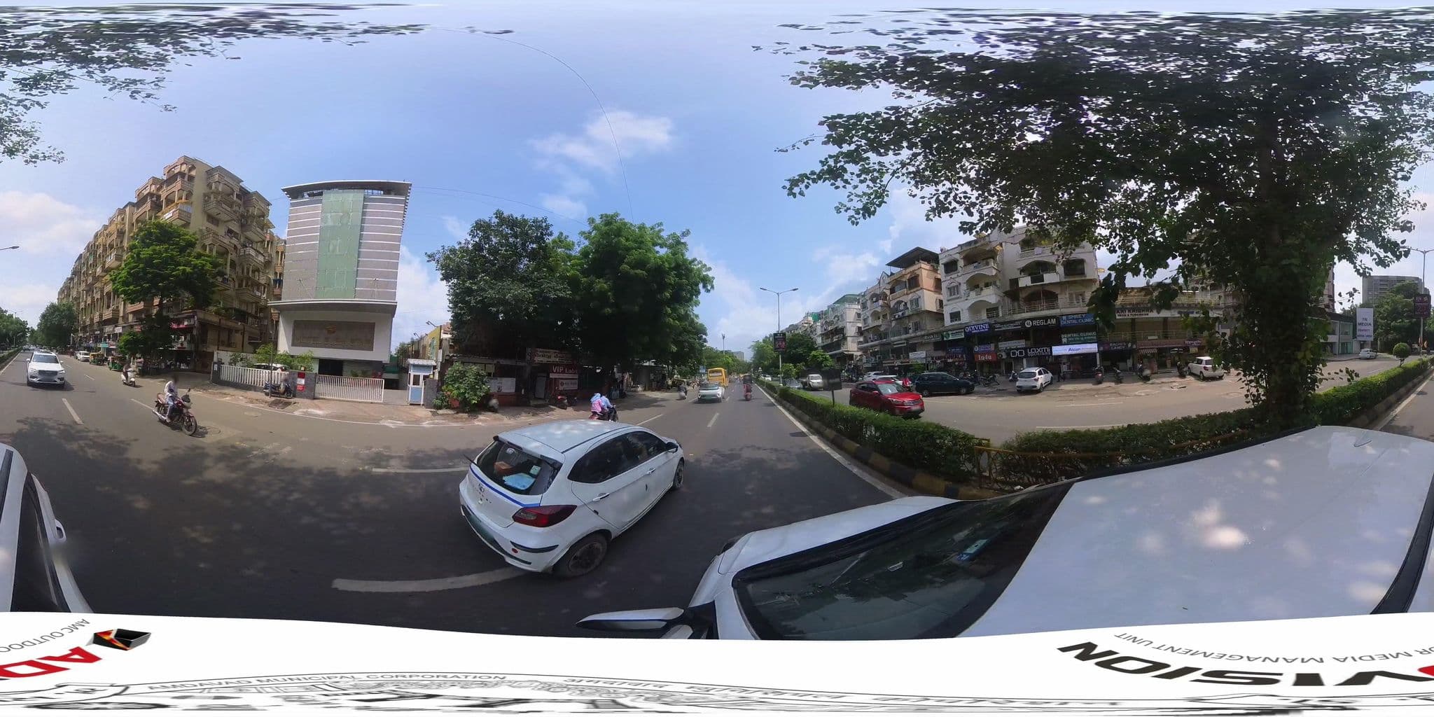 Street view near Hotel Suba Star, Bopal — © skysign (CC BY-SA · Mapillary)