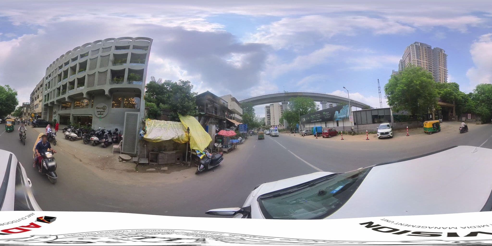 Street view near Hotel Exora Inn, Ahmedabad — © skysign (CC BY-SA · Mapillary)
