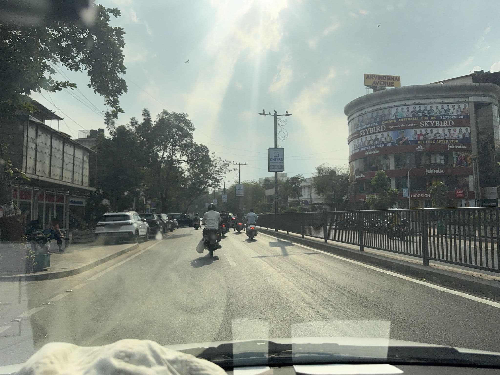 Street view near Hrh Group Of Hotels, Ahmedabad — © shahashishg (CC BY-SA · Mapillary)
