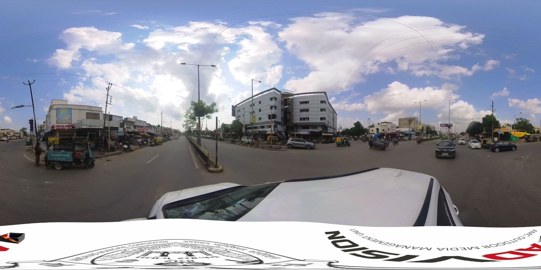 Street view near Hotel Skyland, Bopal — © skysign (CC BY-SA · Mapillary)