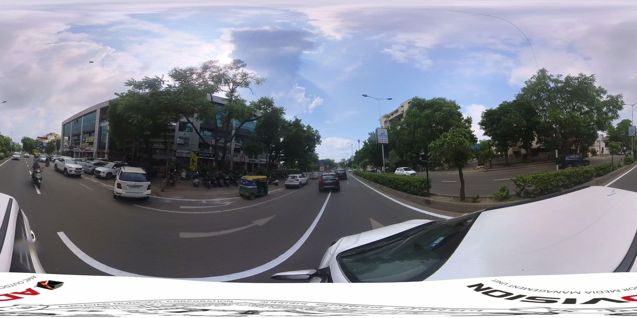 Street view near Vagabond Holidays, Bopal — © skysign (CC BY-SA · Mapillary)