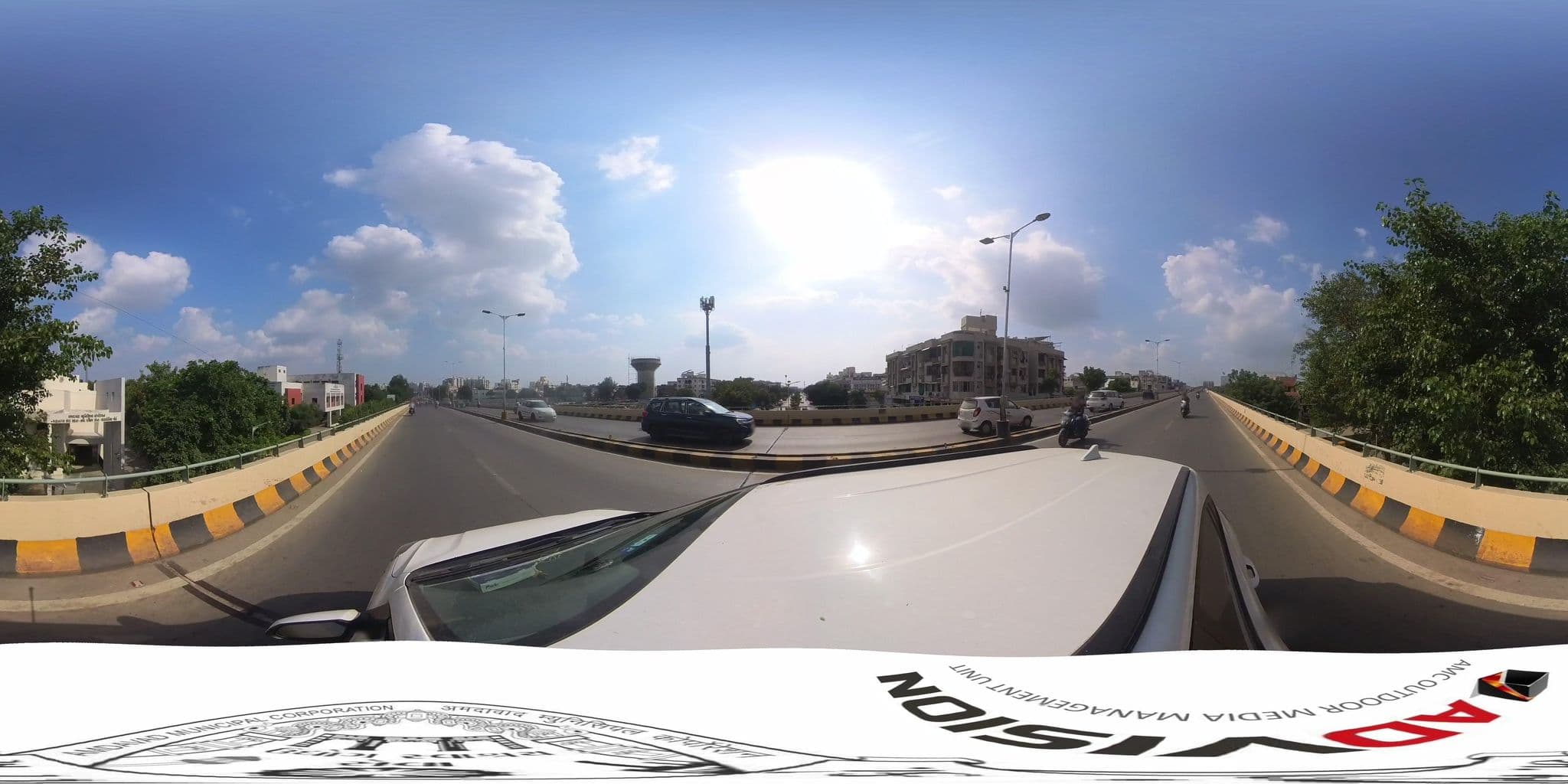 Street view near Hotel Bhagya, Ahmedabad — © skysign (CC BY-SA · Mapillary)