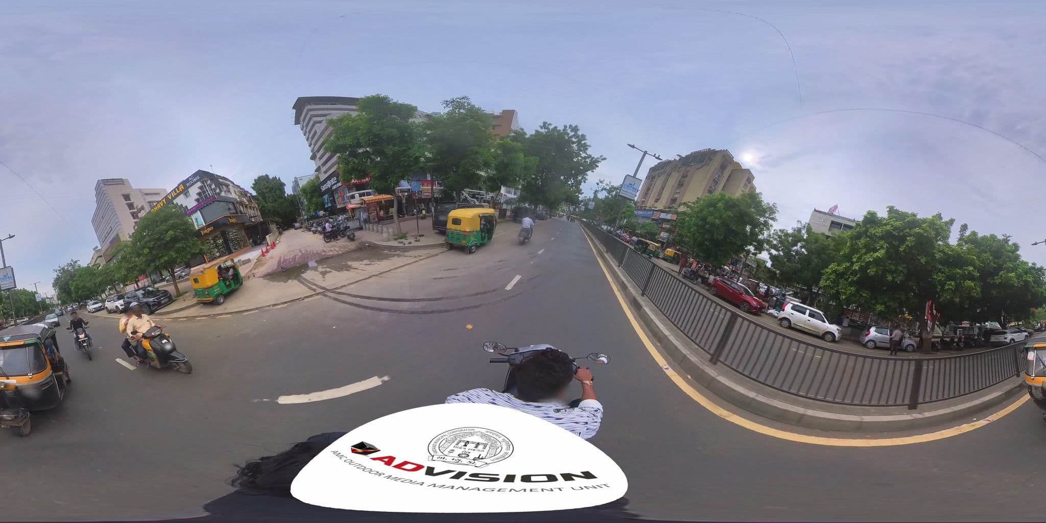 Street view near Hotel Magic Palace, Ahmedabad — © skysign (CC BY-SA · Mapillary)