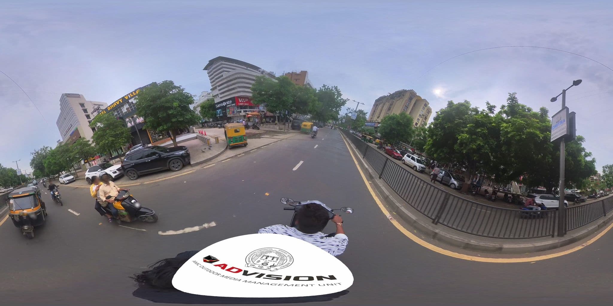 Street view near Hotel Keshav, Ahmedabad — © skysign (CC BY-SA · Mapillary)