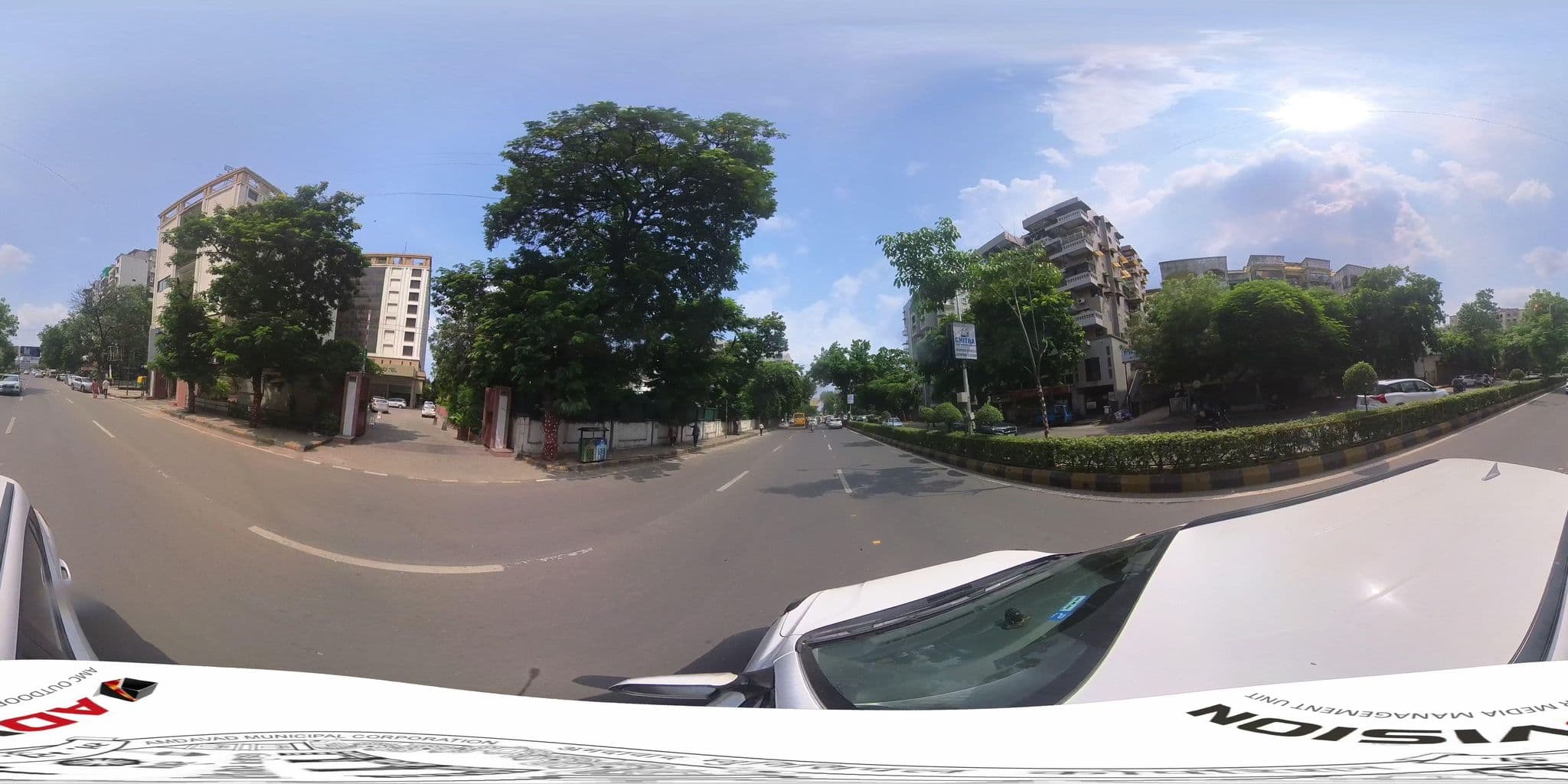 Street view near The Pride Hotel, Bopal — © skysign (CC BY-SA · Mapillary)