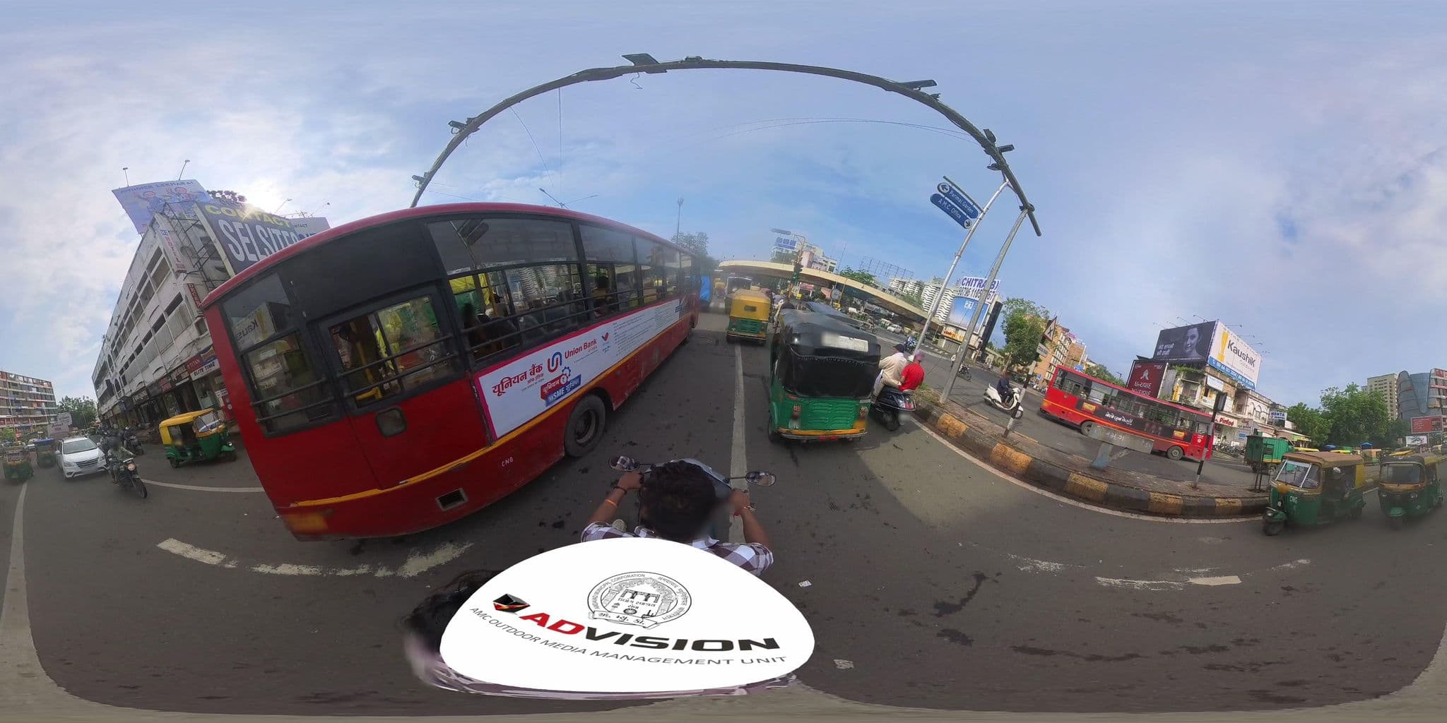 Street view near Hotel pinnacle, Ahmedabad — © skysign (CC BY-SA · Mapillary)