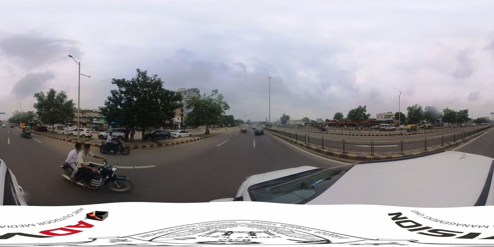 Street view near City Pulse Hotel, Ahmedabad — © skysign (CC BY-SA · Mapillary)