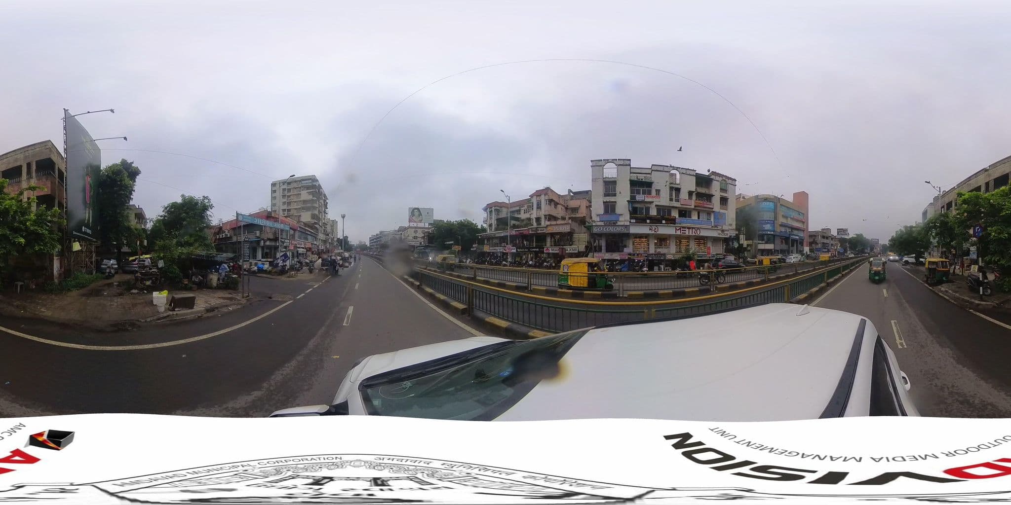 Street view near Hotel Parth Residency, Ahmedabad — © skysign (CC BY-SA · Mapillary)