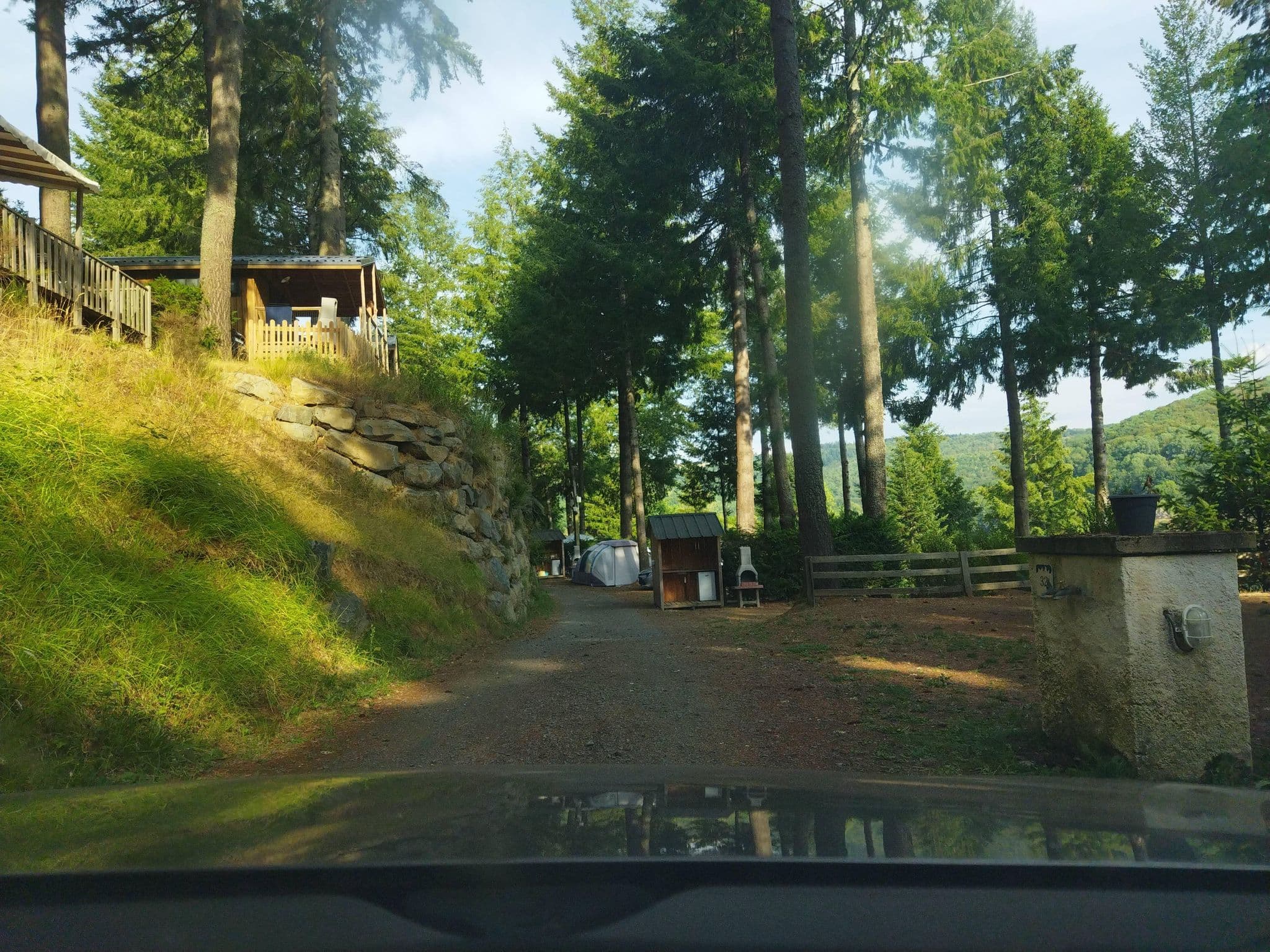 Street view near Le Belvédère, Neuvéglise — © QLFM (CC BY-SA · Mapillary)