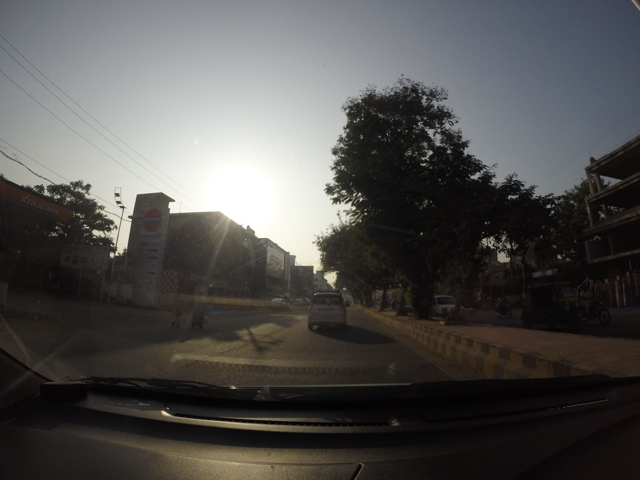 Street view near Hotel H - Sandhill Hotels Pvt. Ltd., Anand — © shravan91 (CC BY-SA · Mapillary)