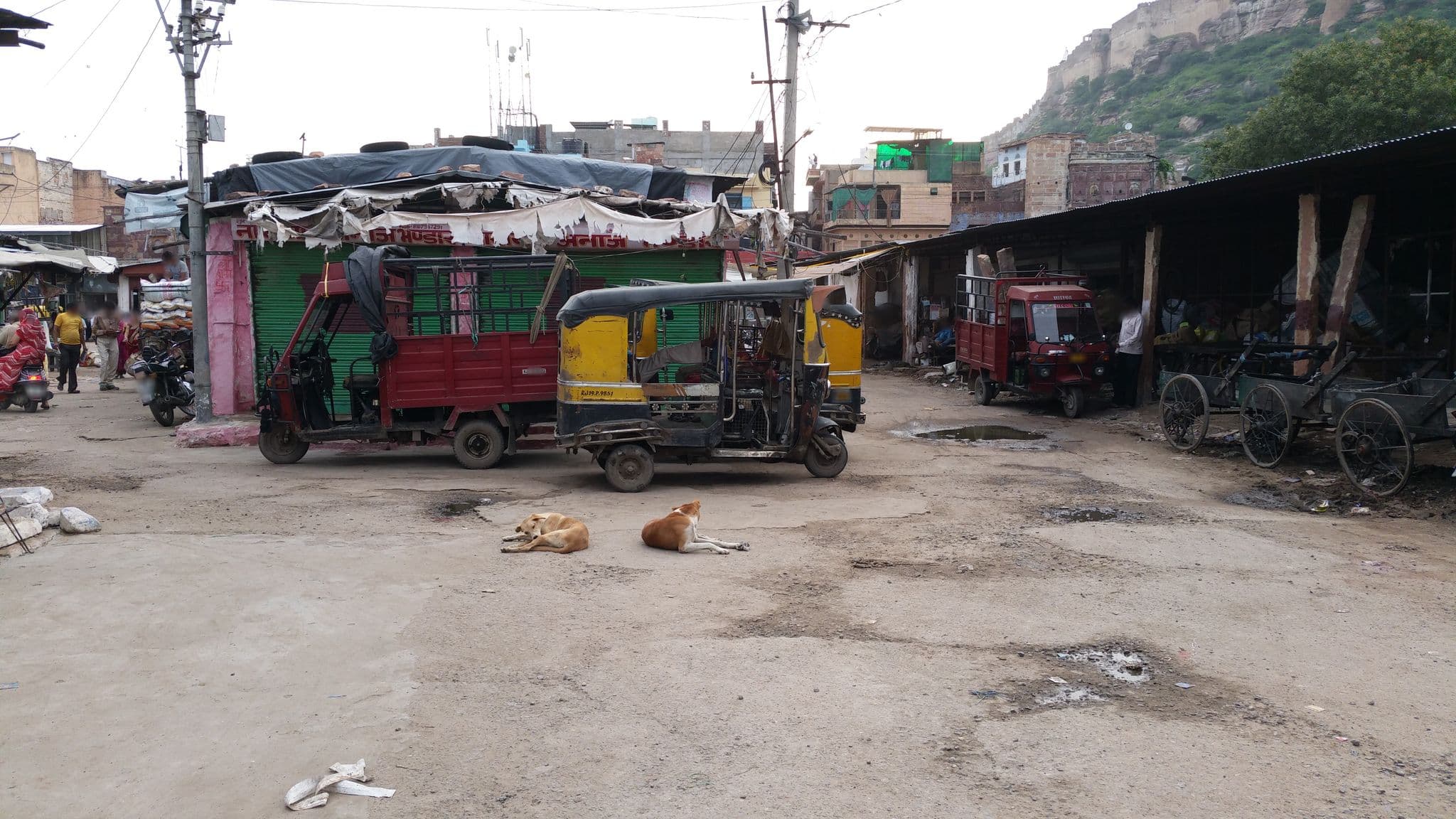 Street view near Nirvana Home, Jodhpur — © shlublu (CC BY-SA · Mapillary)