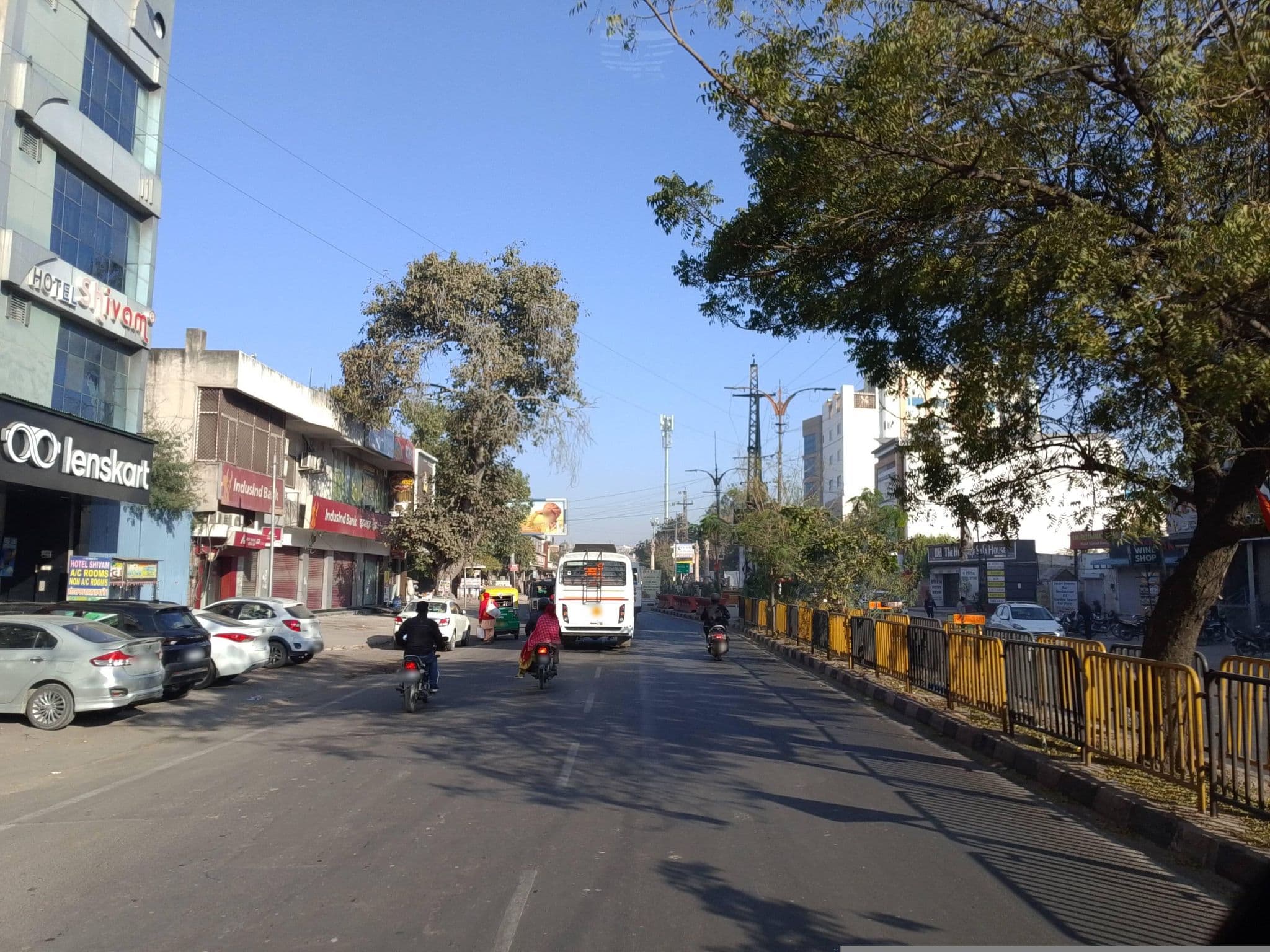 Street view near Hotel Shivam and Restaurant, Jodhpur — © nileshjagtap (CC BY-SA · Mapillary)