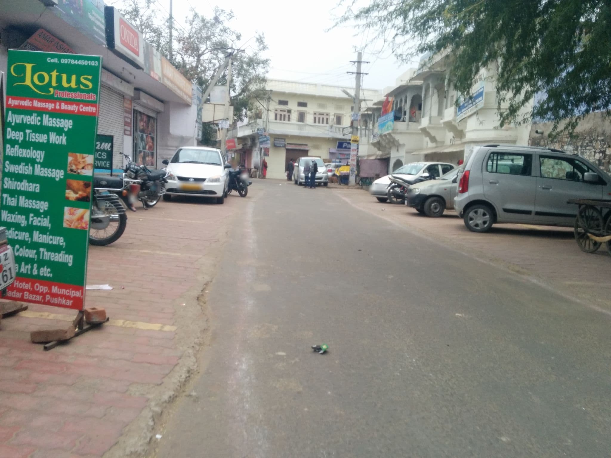 Street view near Amar Hotel, Pushkar — © sashazykov (CC BY-SA · Mapillary)