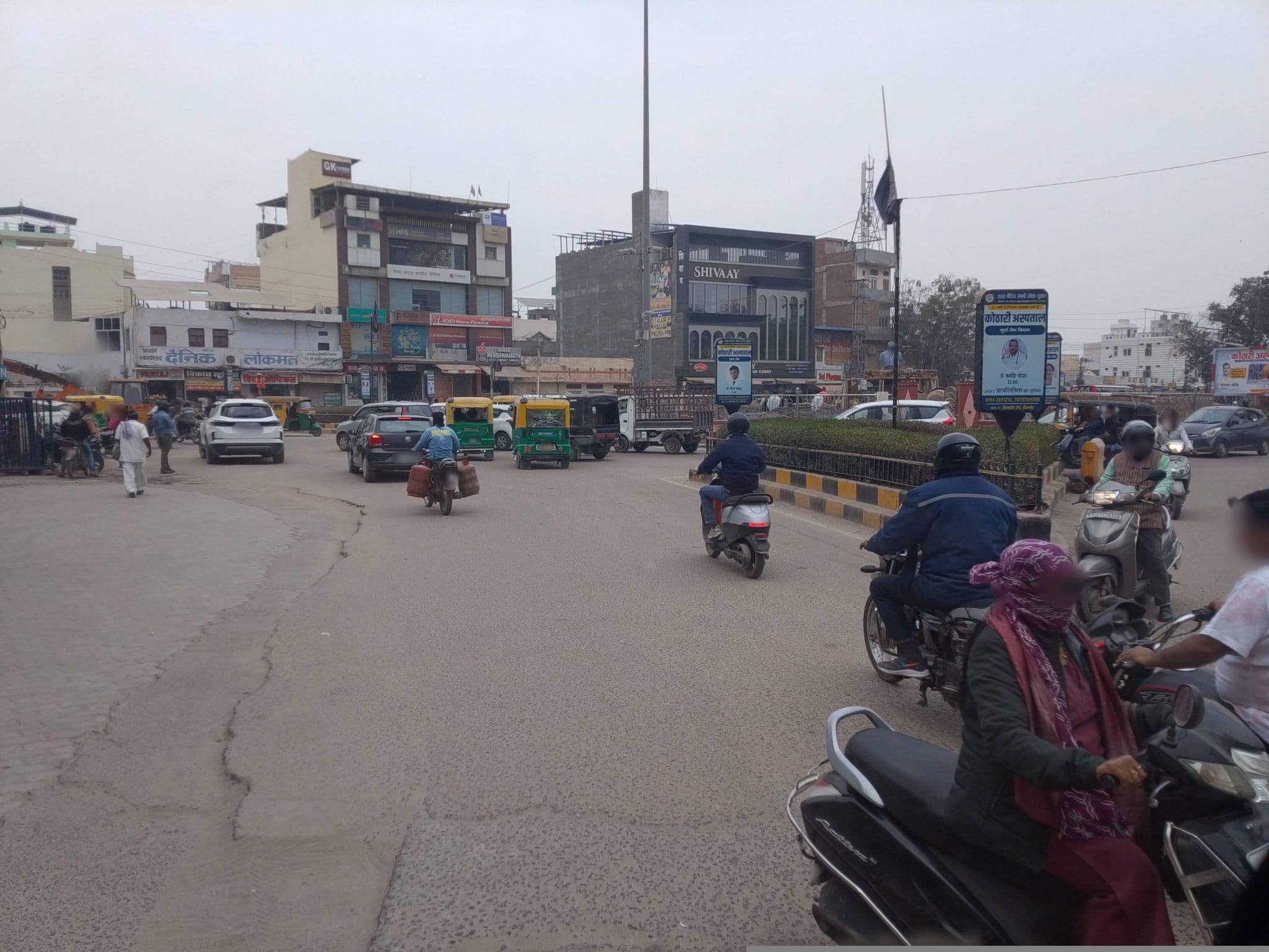 Street view near DEV Palace Hotel, Bikaner — © nileshjagtap (CC BY-SA · Mapillary)