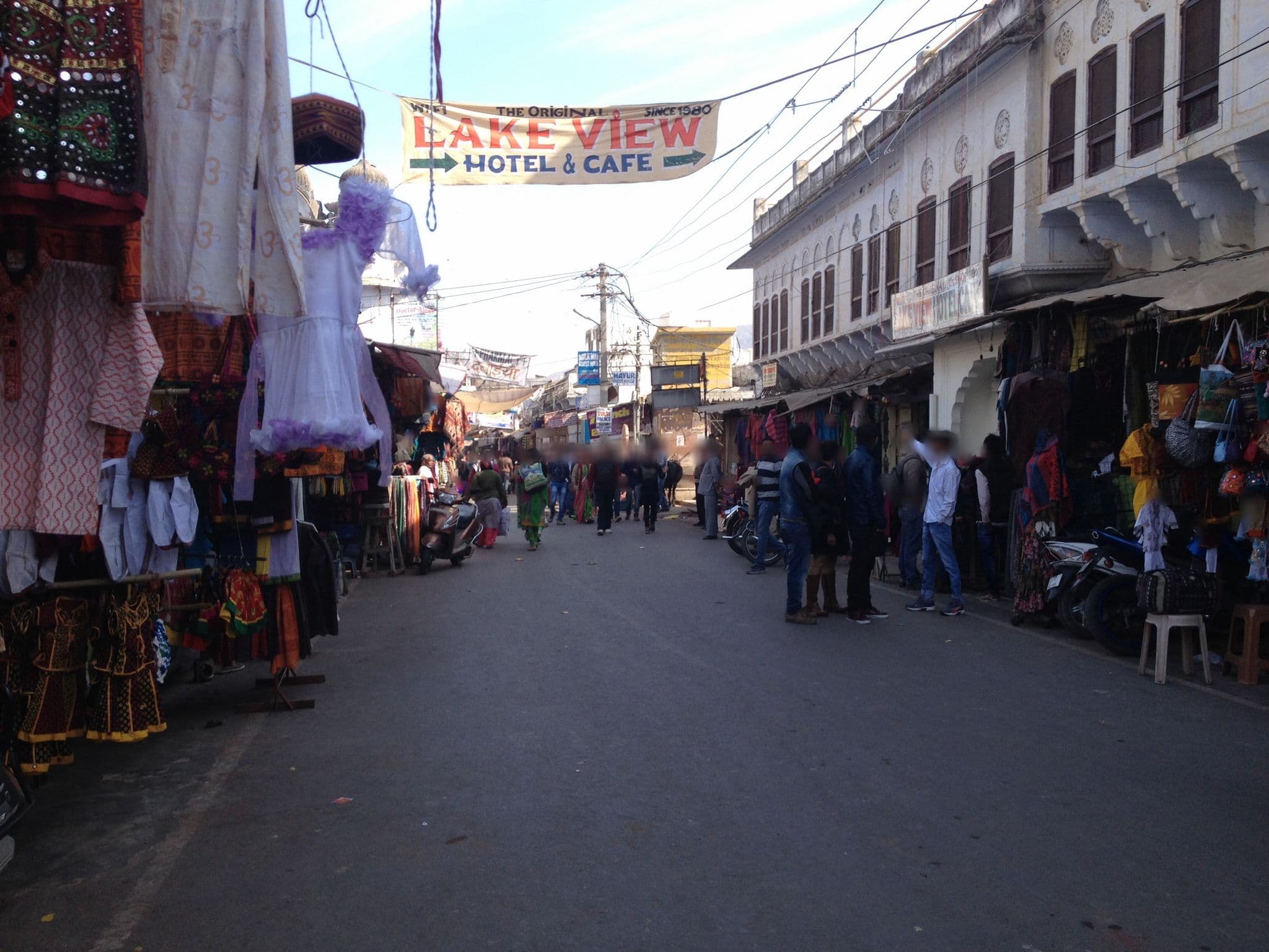 Street view near Hotel Pushkar Paradise, Pushkar — © elisetufvesson (CC BY-SA · Mapillary)
