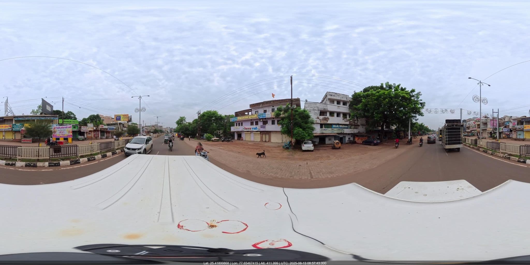 Street view near shivpuri, Shivpuri — © snranjan (CC BY-SA · Mapillary)