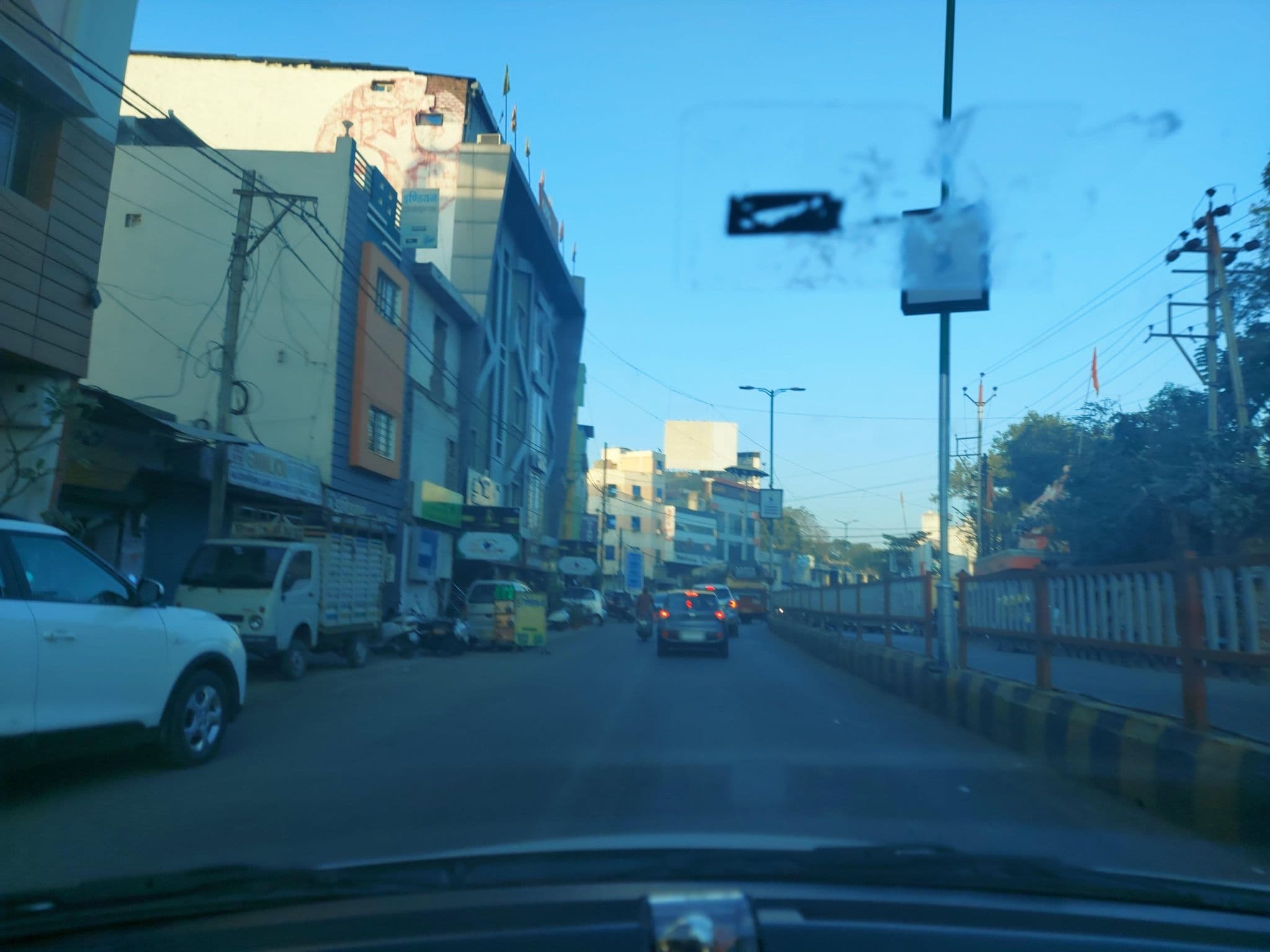 Street view near Hotel Royal View, Ujjain — © amaldatta555 (CC BY-SA · Mapillary)