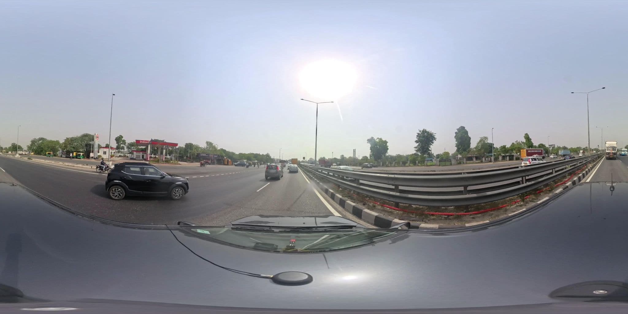 Street view near Jungle Babbler, Haryana Tourism, Dhāruhera — © RAVIYADAV (CC BY-SA · Mapillary)