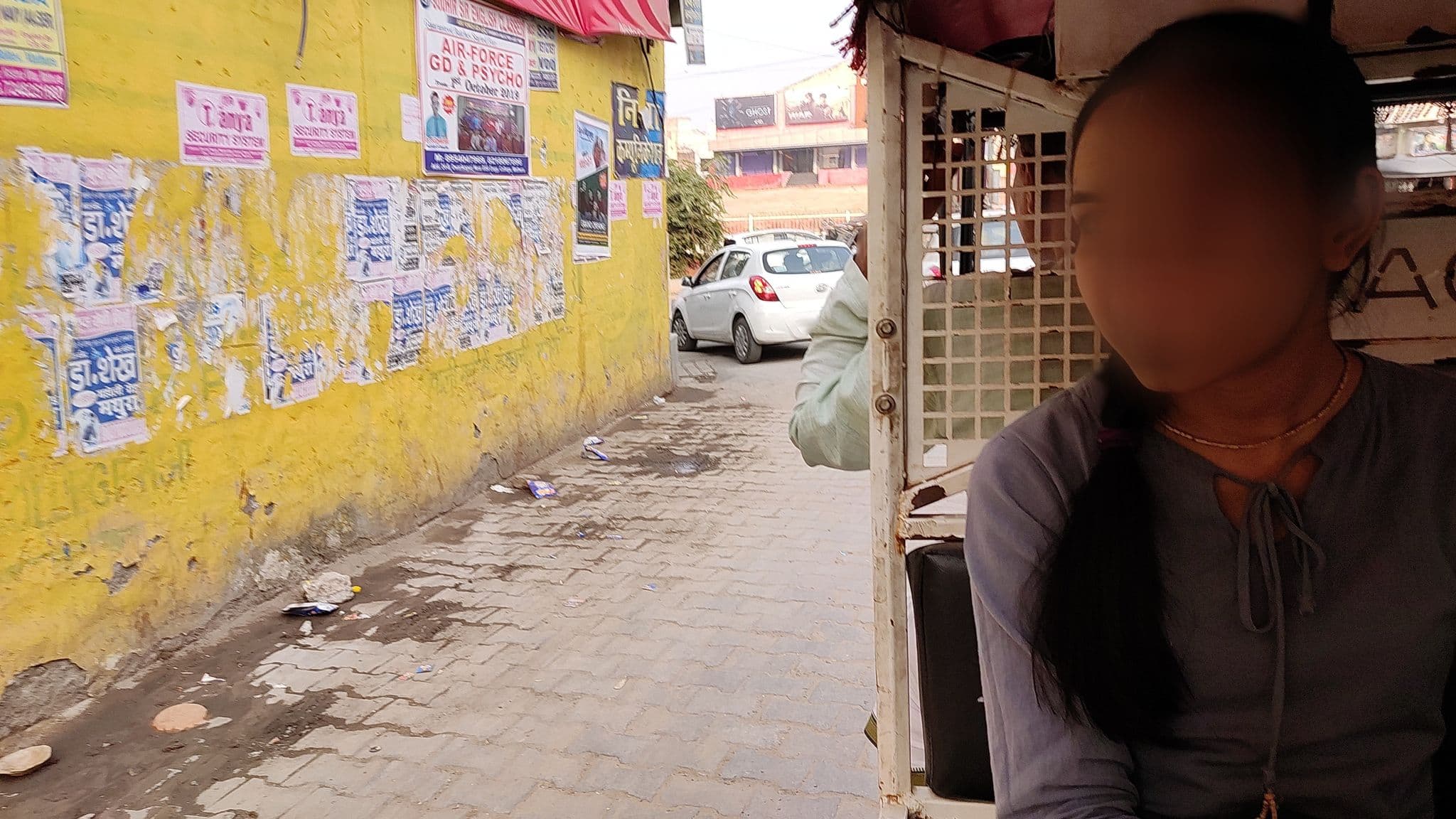 Street view near Divinity by Audra Hotel, Mathura — © bhavana_naga (CC BY-SA · Mapillary)