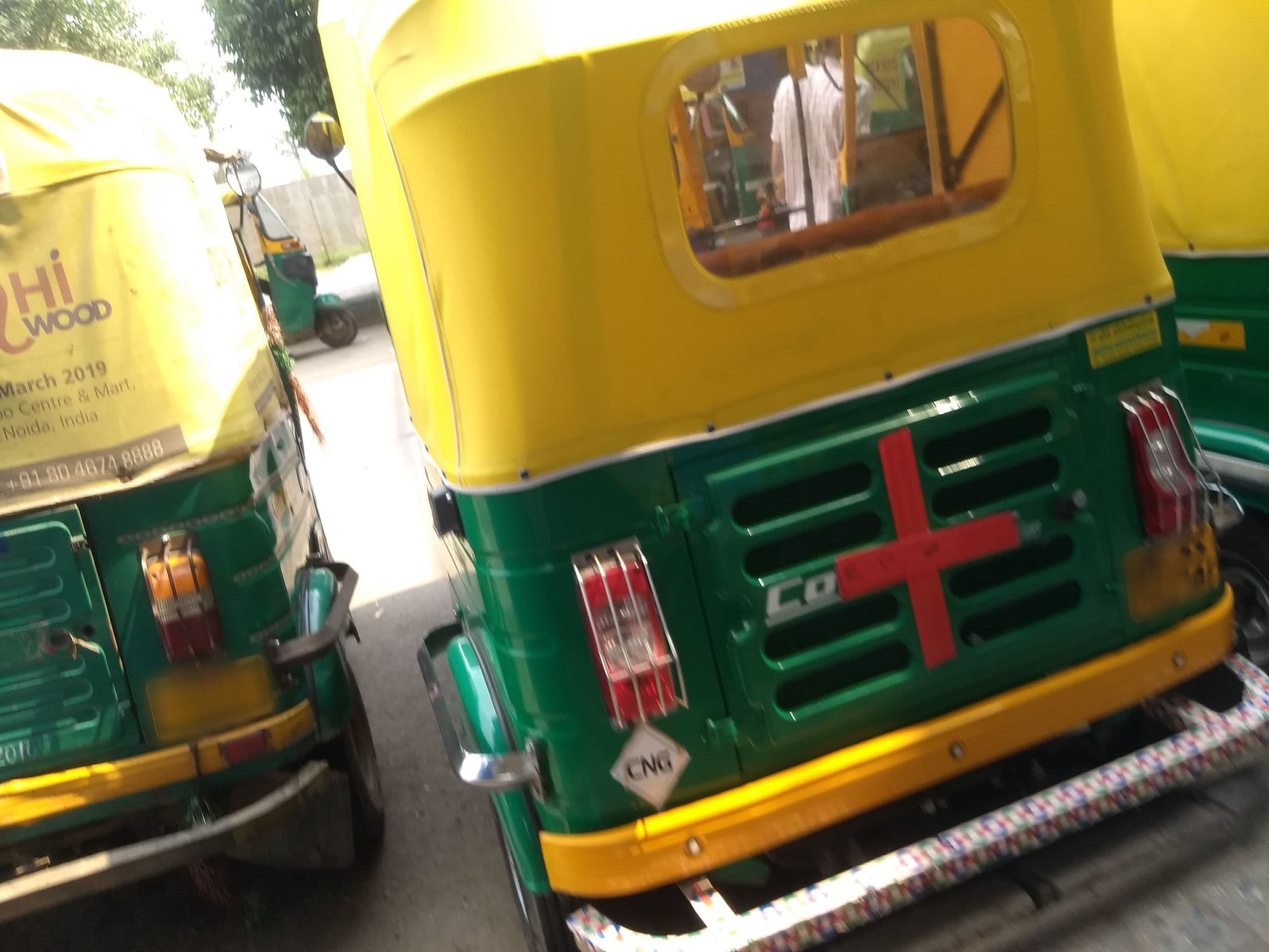 Street view near Fortune Select Global Hotel, Aya Nagar — © sanjuyadav (CC BY-SA · Mapillary)