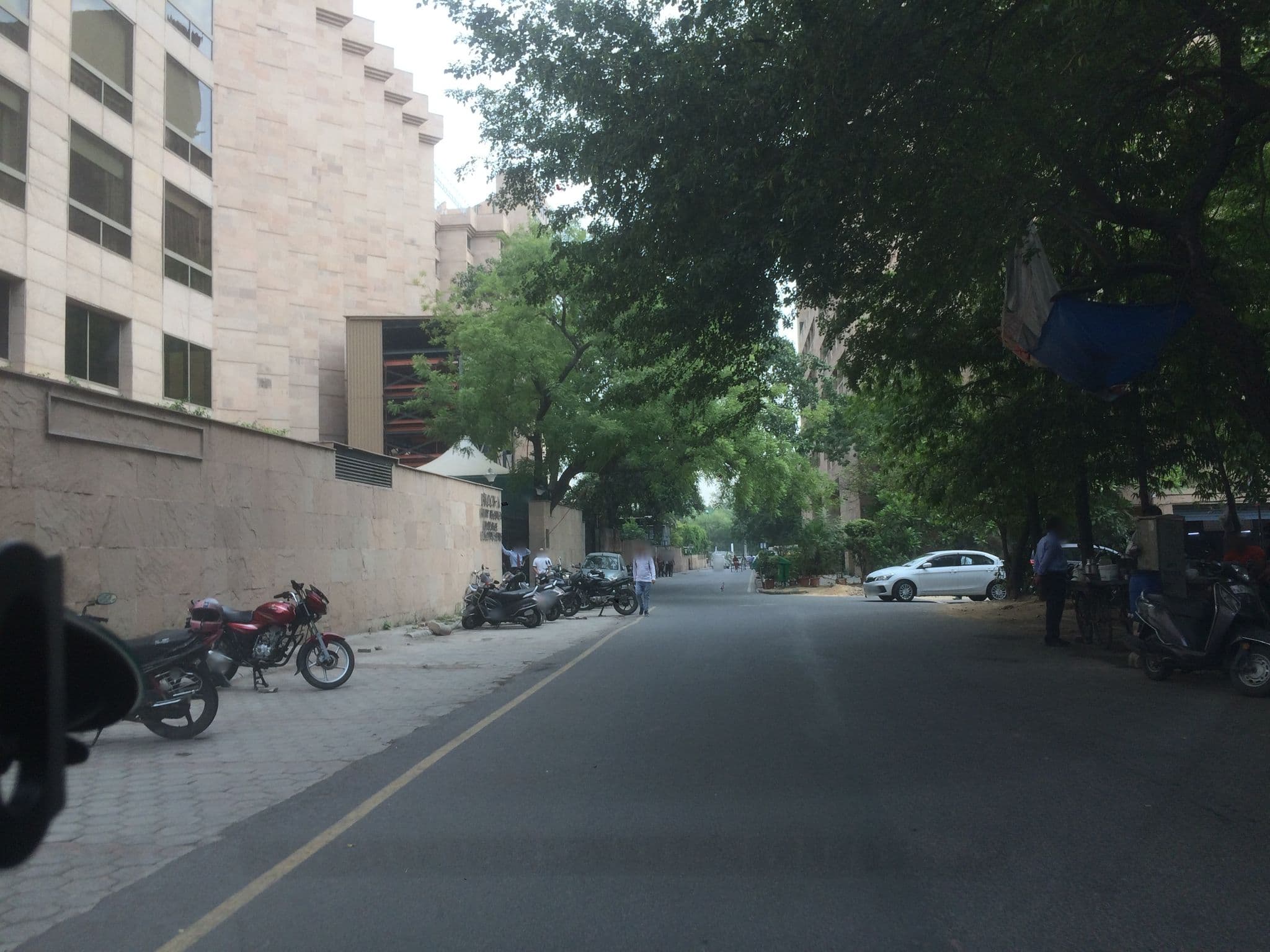 Street view near Integrated Hotels and Travels, Kusum Pur — © kushal (CC BY-SA · Mapillary)