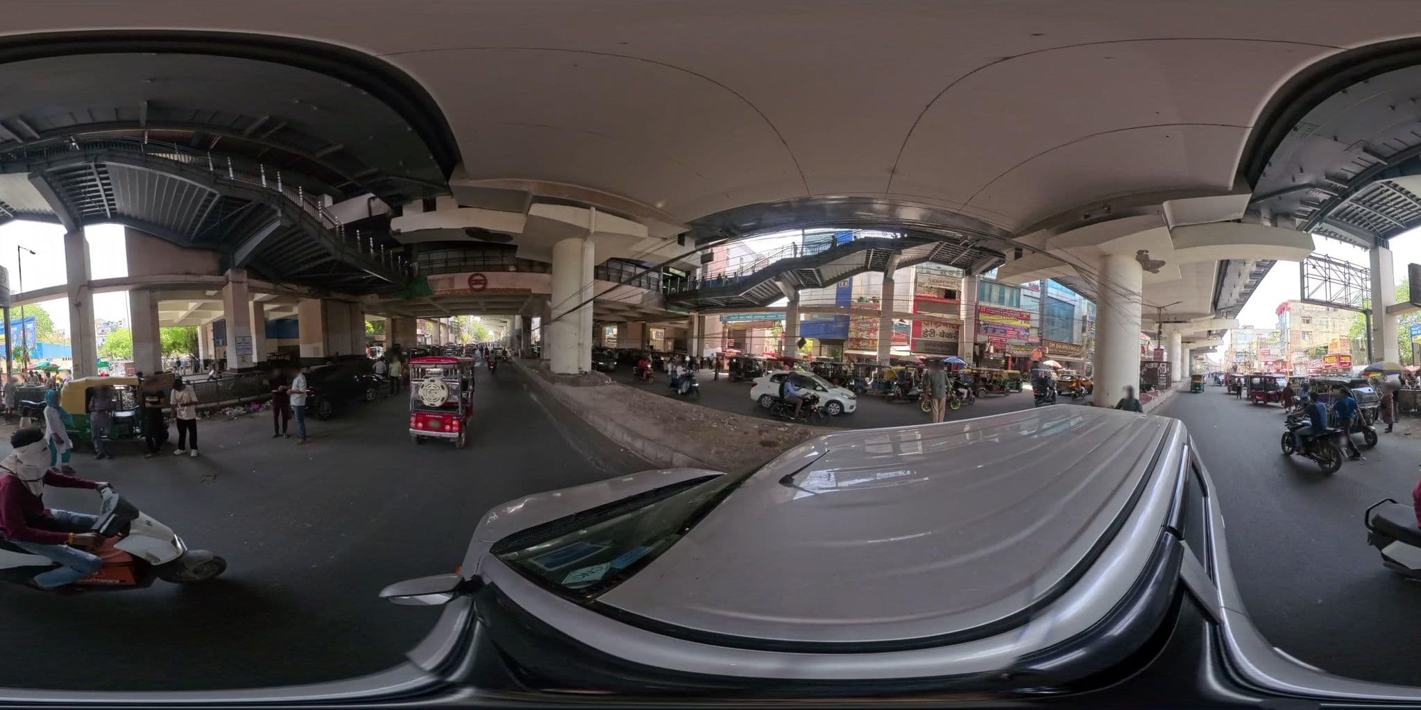 Street view near Shimla Luxury hotels, Raja Pur Khurd — © skysign (CC BY-SA · Mapillary)