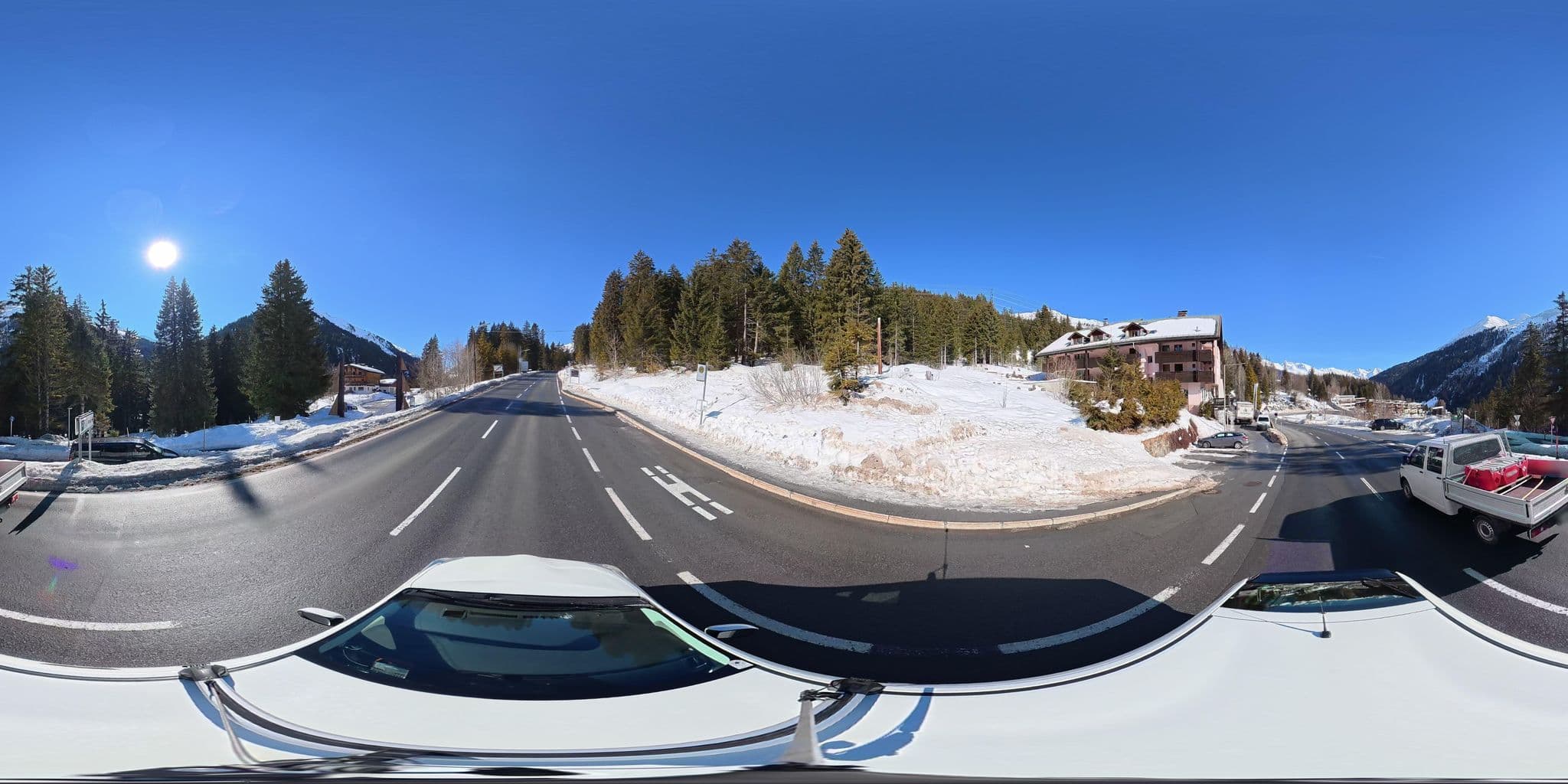 Street view near Mooserkreuz, St Anton am Arlberg