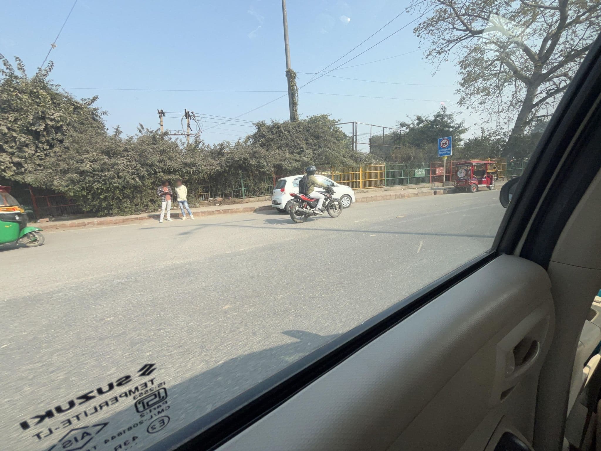 Street view near Eros Hotel, Saidabad — © mapworm88 (CC BY-SA · Mapillary)