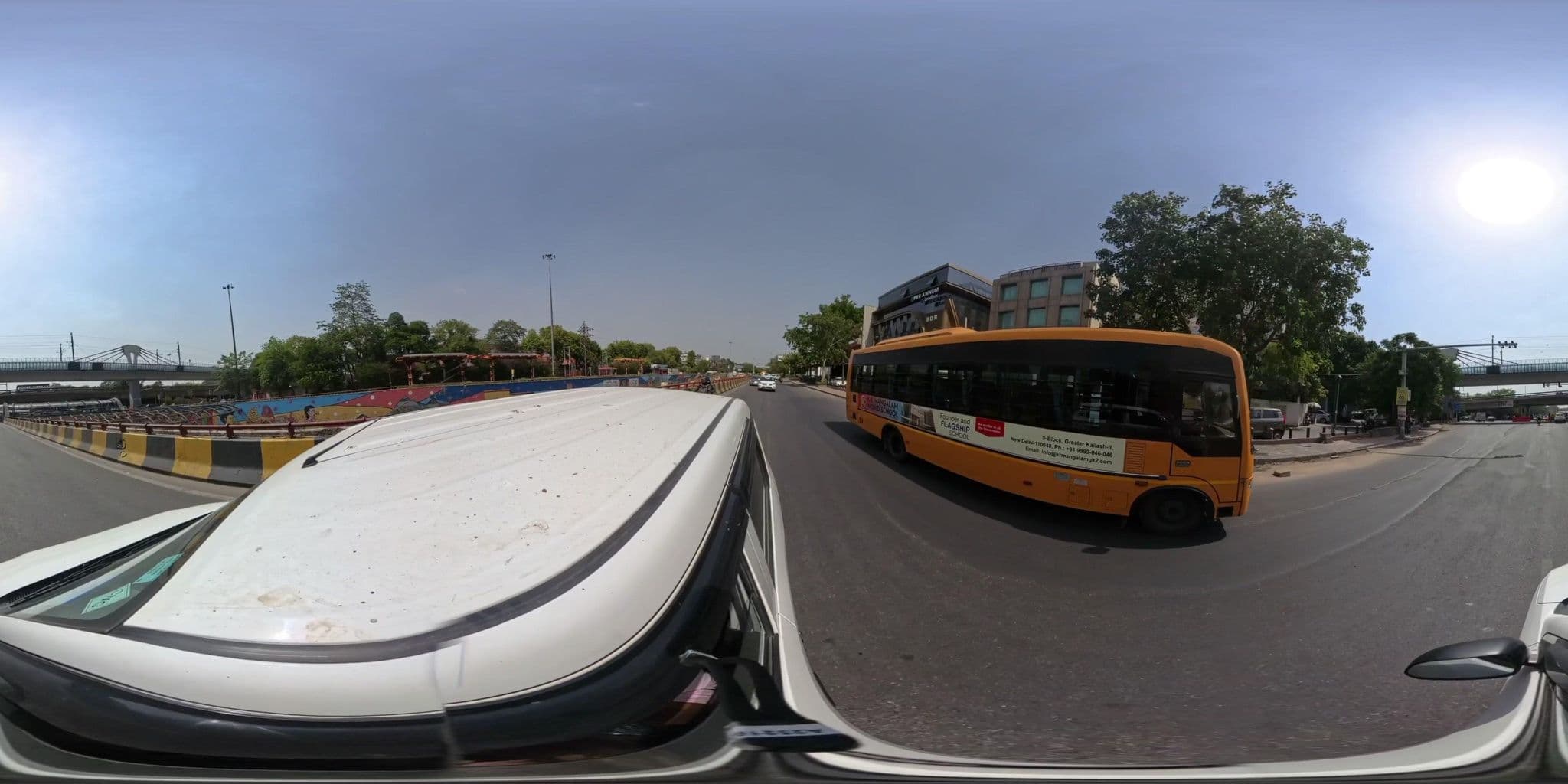 Street view near Bamyan Hotel, Kotla Mahigiran — © skysign (CC BY-SA · Mapillary)