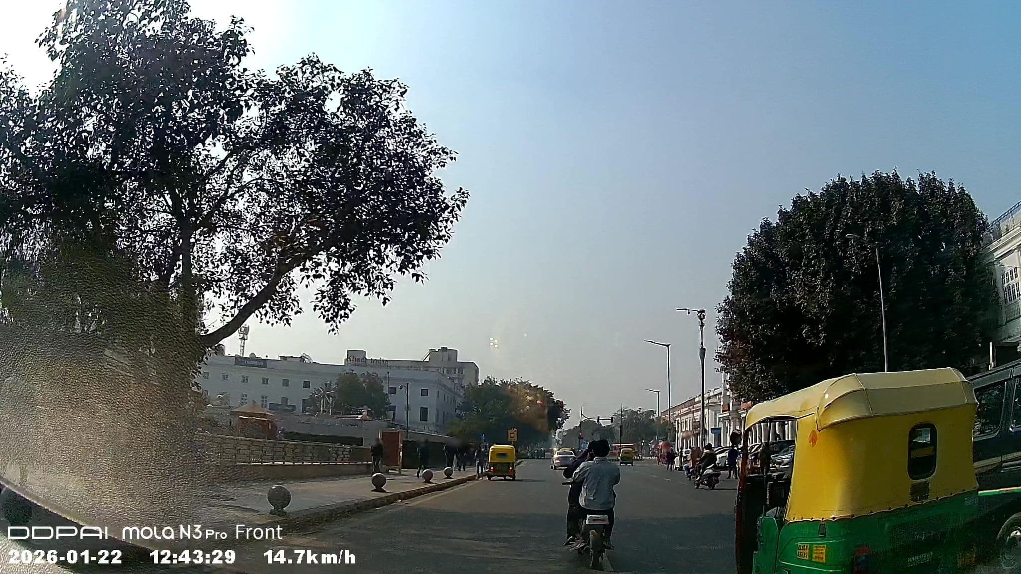 Street view near AHS Hotels and Resorts, New Delhi — © Ibigrp (CC BY-SA · Mapillary)