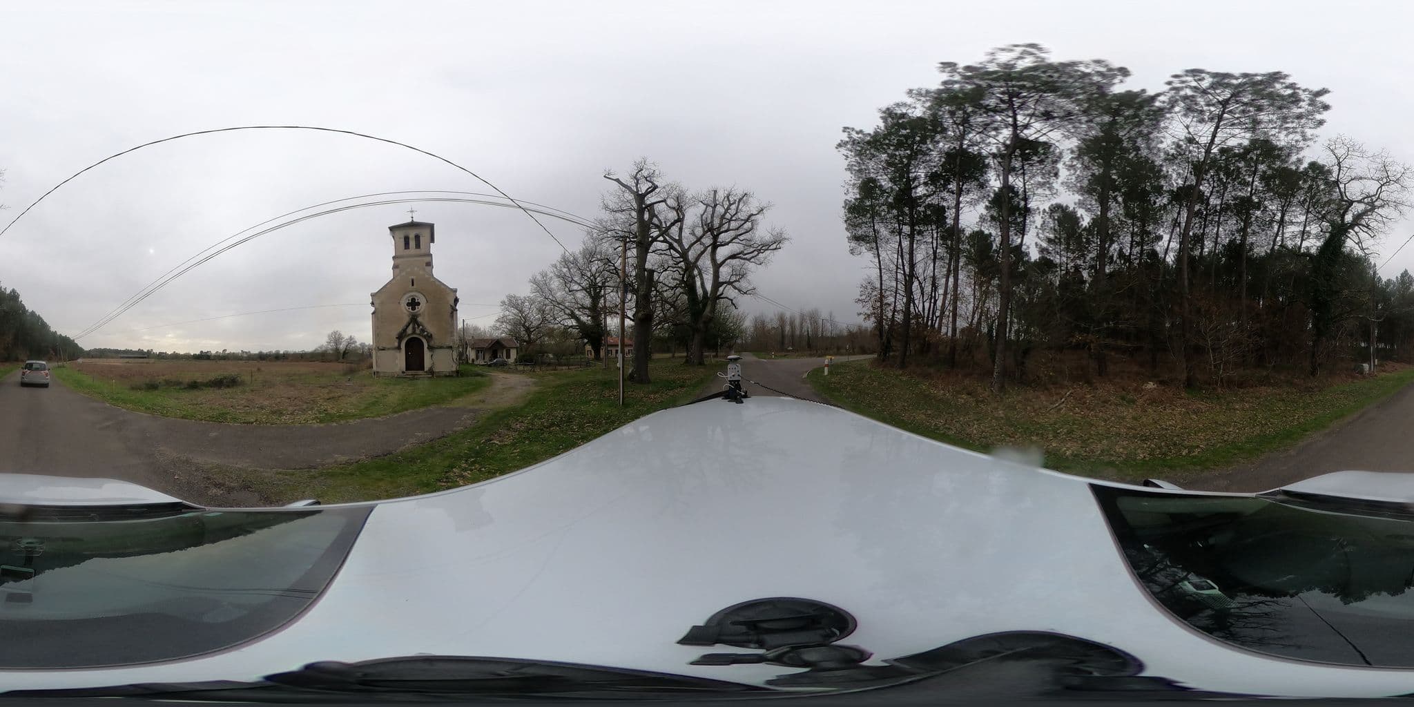Street view near Église Saint-Loup de Vialotte, Roquefort — © sogefi (CC BY-SA · Mapillary)
