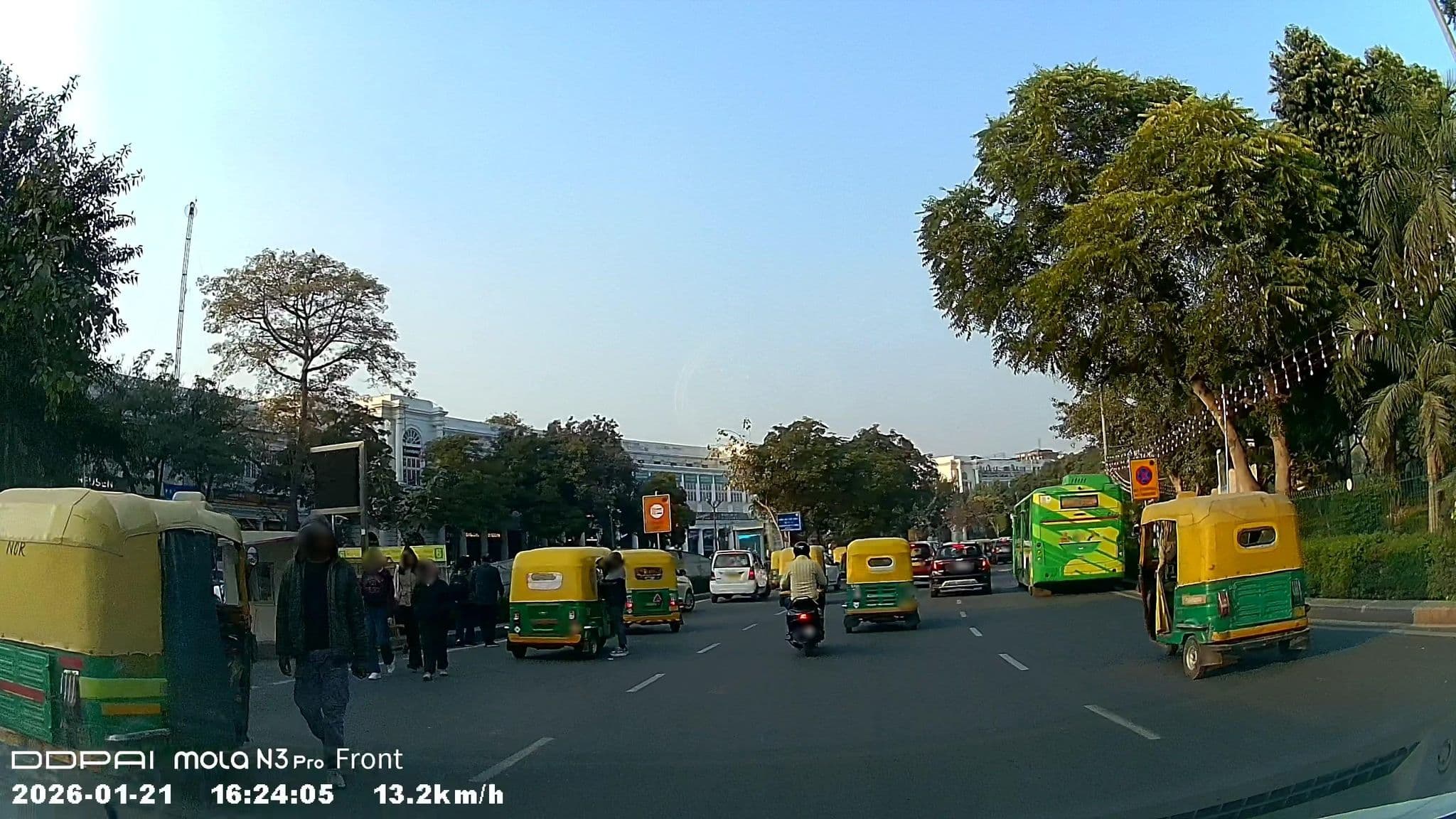 Street view near The Hotel W, New Delhi — © Ibigrp (CC BY-SA · Mapillary)