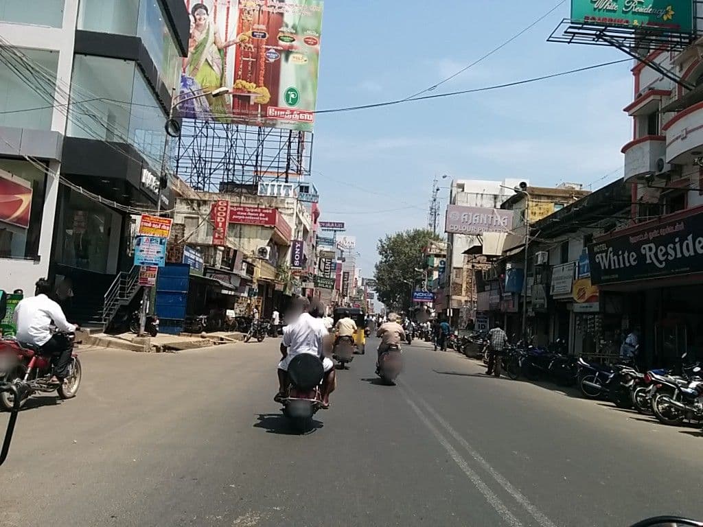 Street view near Hotel white residency, Puducherry — © sashazykov (CC BY-SA · Mapillary)