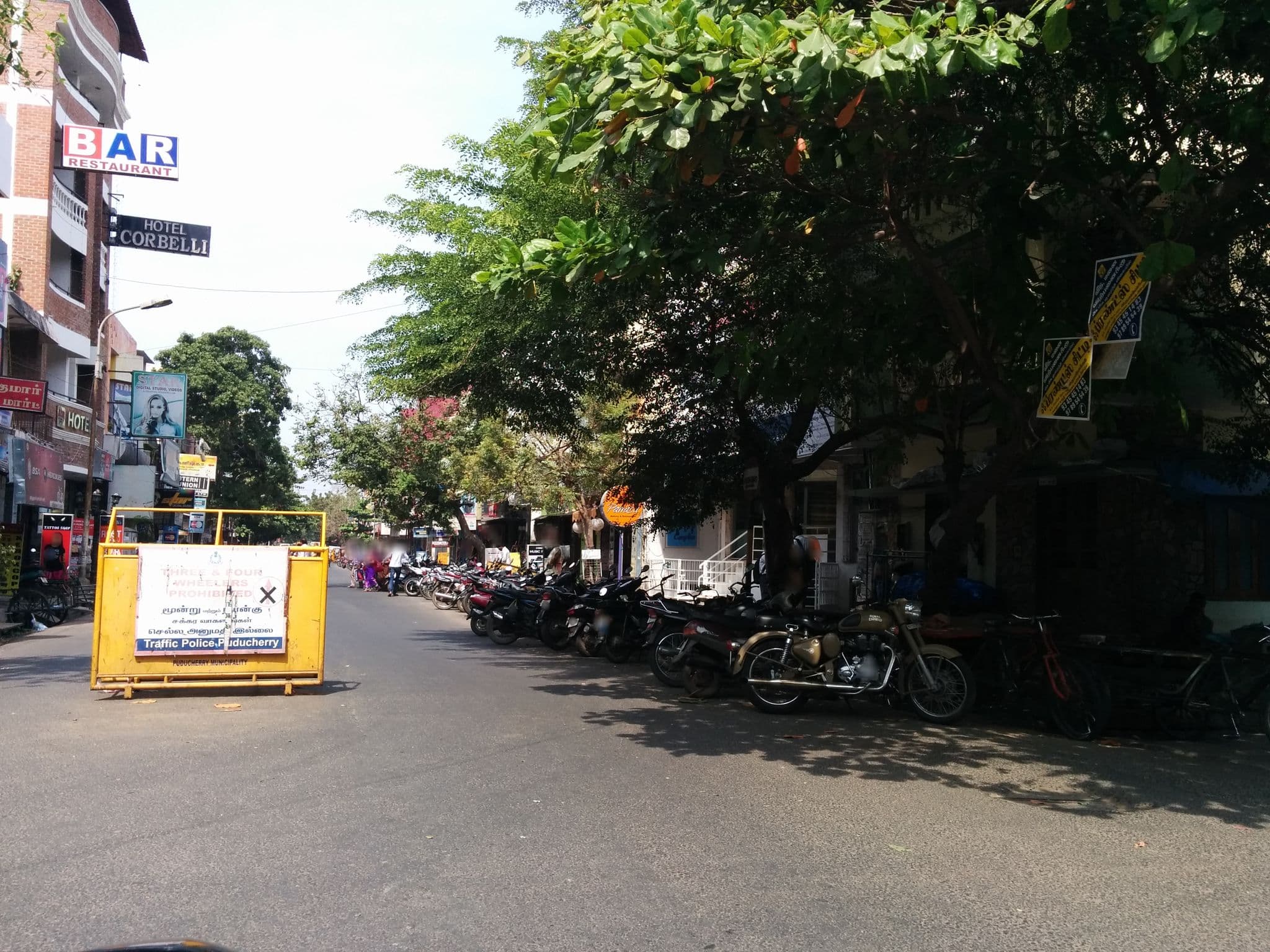 Street view near Sathya Residency, Puducherry — © sashazykov (CC BY-SA · Mapillary)